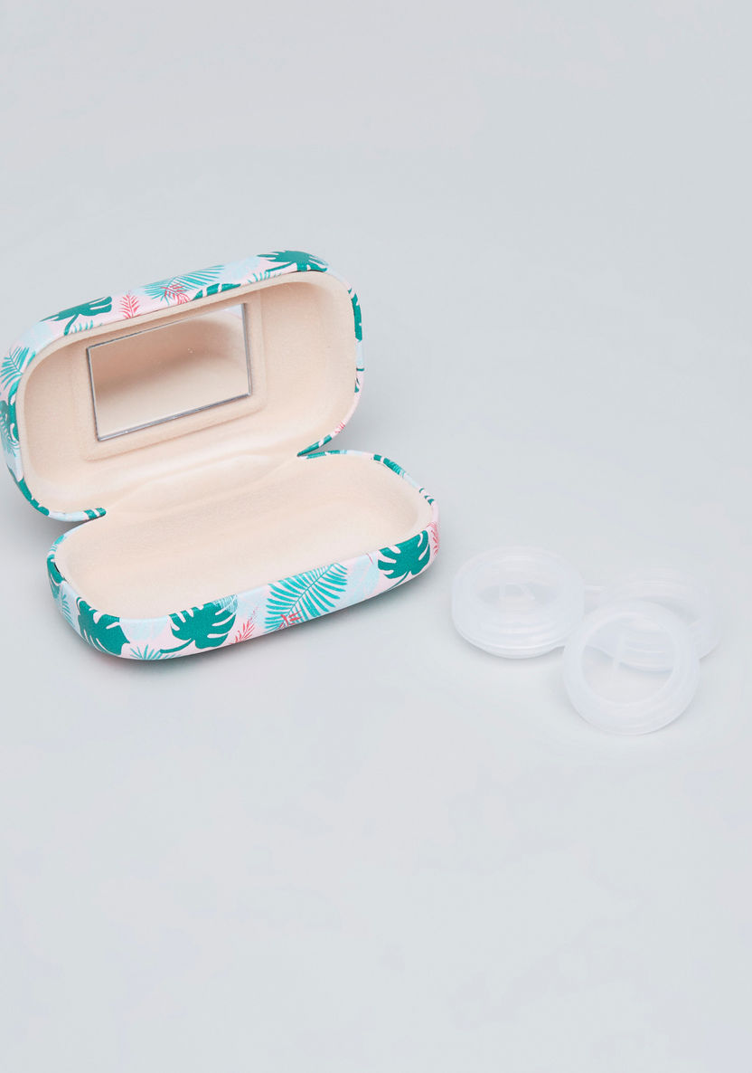 Tropical Printed Lens Box with Mirror-Grooming-image-1