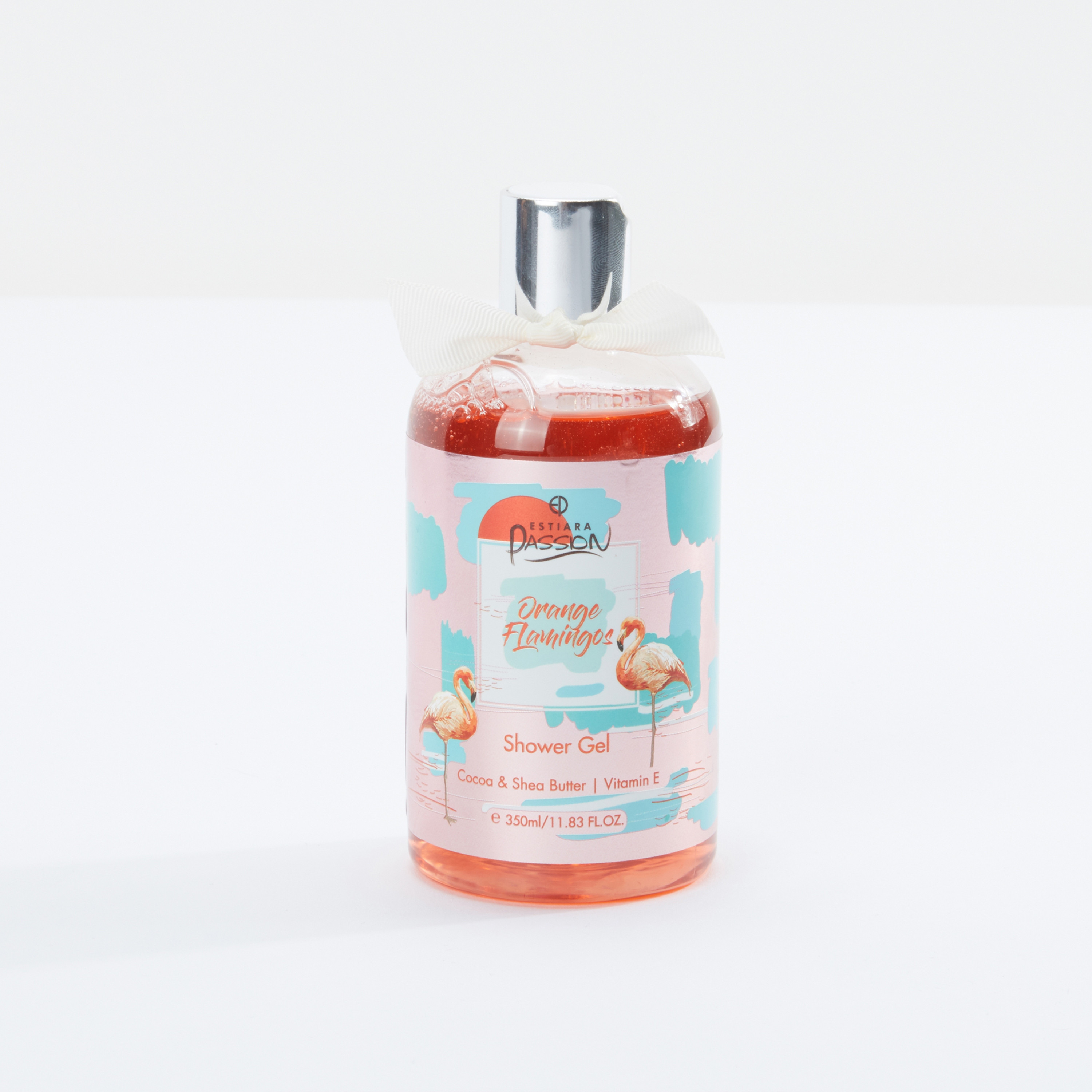 Estiara Passion Orange Flamingos Shower Gel - 350 ml-beautyandpersonalcare-bathandbody-bathandshower-bodywash-image-1