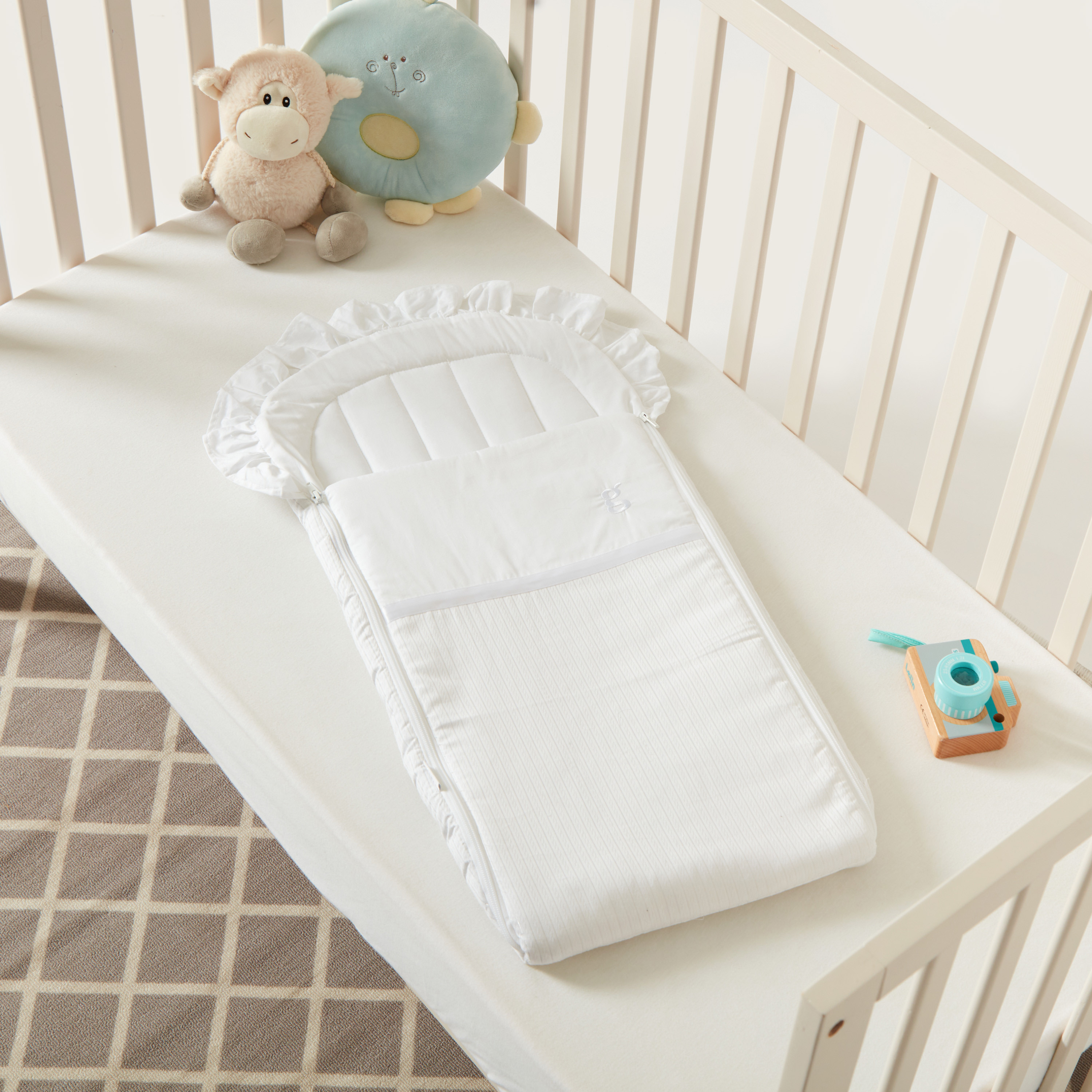 Giggles Nest Bag with Stripes-baby-nursery-blanketsandswaddles-swaddlesandsleepingbags-image-1