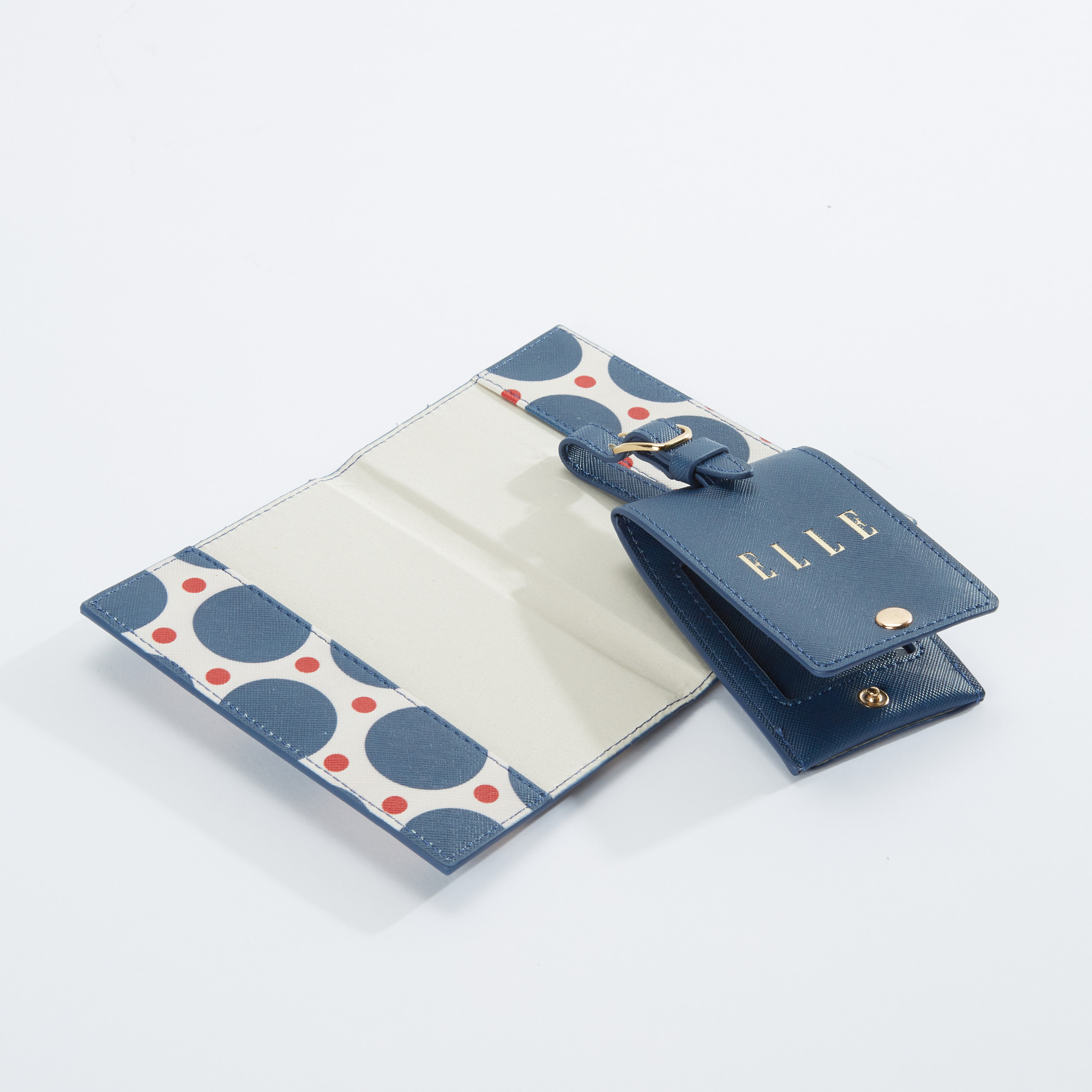 محفظة جواز سفر بطبعات مع بطاقة حقائب من إيل-travel-accessories-image-3