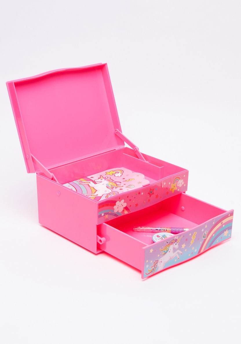 Hot Focus Studded Pop-Open Trinket Box with Stationery-Role Play Toys-image-1
