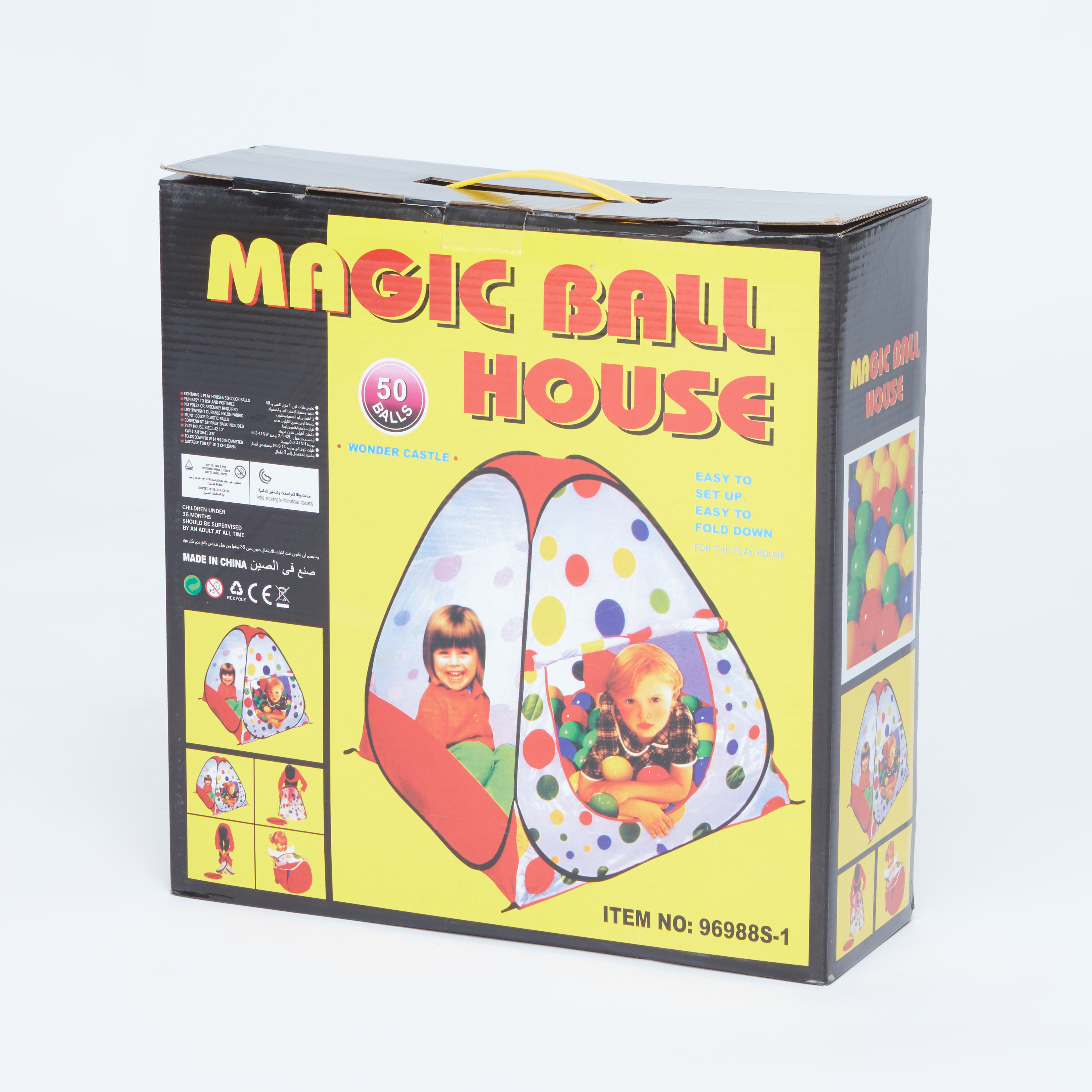 Magic Ball House with 50 Balls-toys-outdoor-playhousesandplayards-image-5