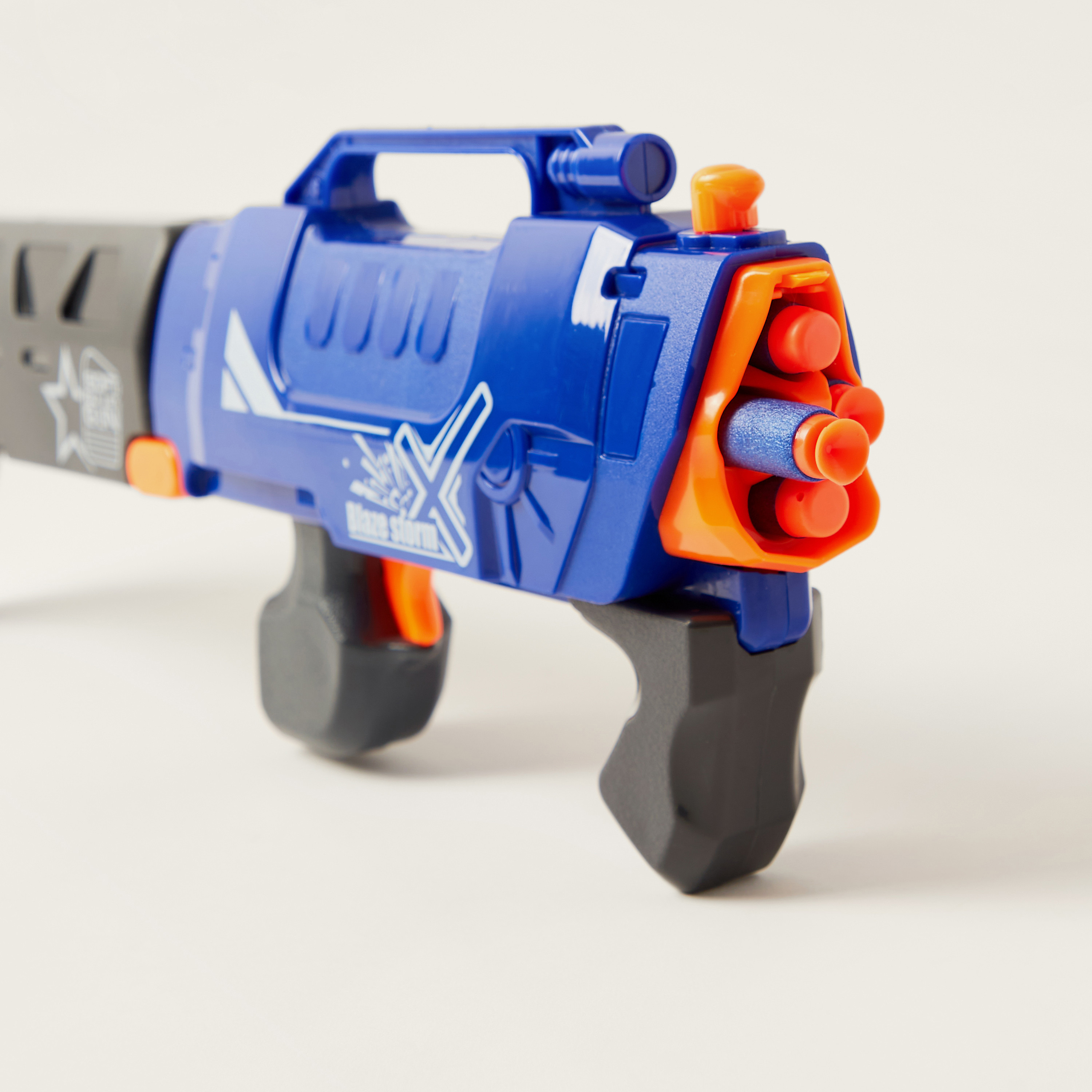Blaze Storm Manual Soft Dart Gun with 20-Piece Dart Bullets-toys-outdoor-gunsandfoamblasters-image-3