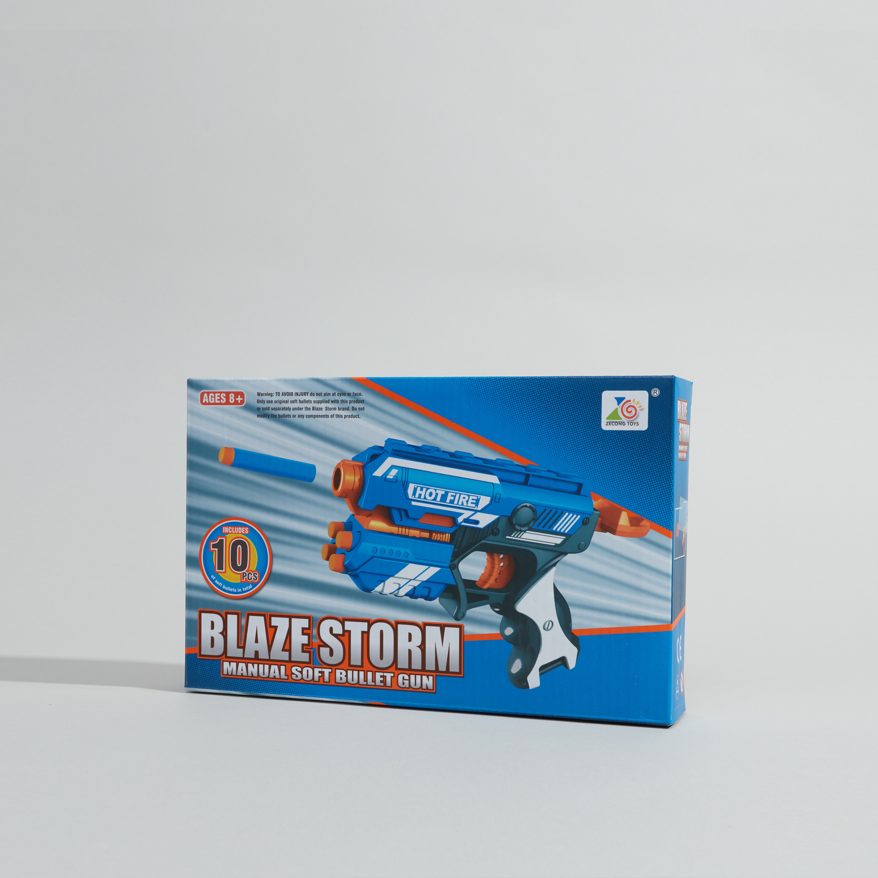 لعبة بندقيّة دارت النّاعمة يدويّة الإستعمال من بلايز ستورم 10-Piece رصاصة دارت-toys-outdoor-gunsandfoamblasters-image-1
