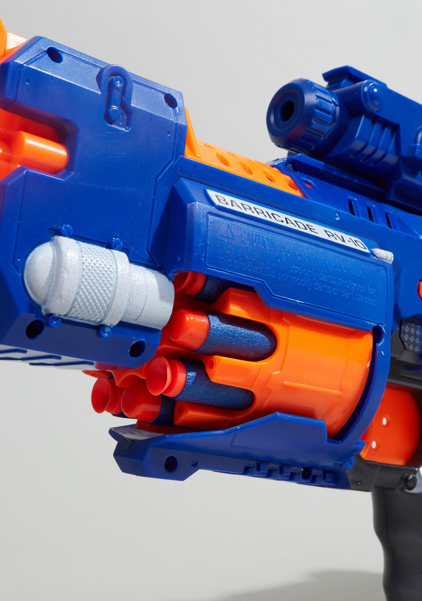 Blaze Storm Battery Operated Soft Dart Gun with 20-Piece Dart Bullets-Action Figures and Playsets-image-2