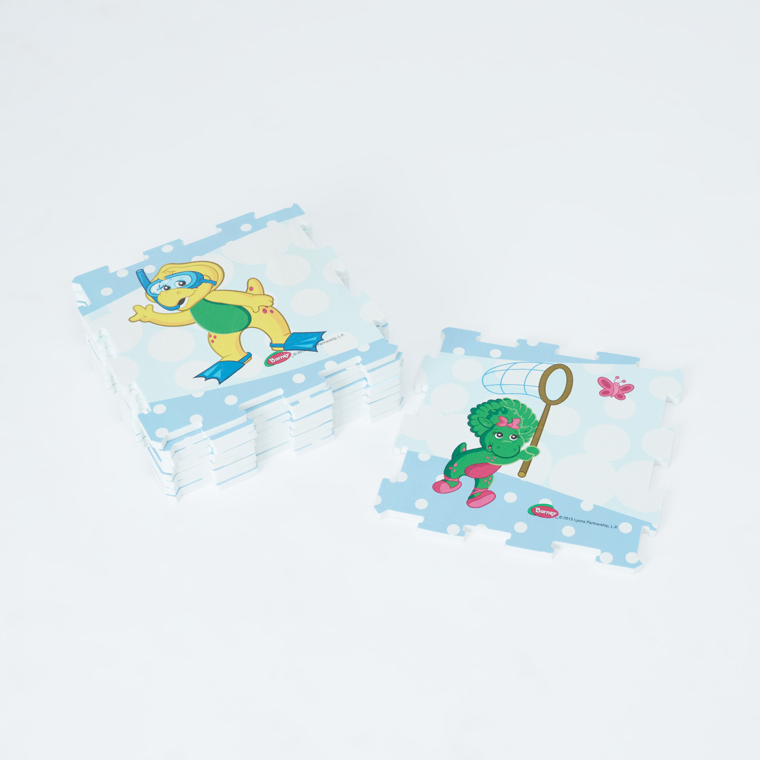 مجموعة ألعاب بارني بطبعات.-toys-babyandtoddlertoys-learningtoys-image-3