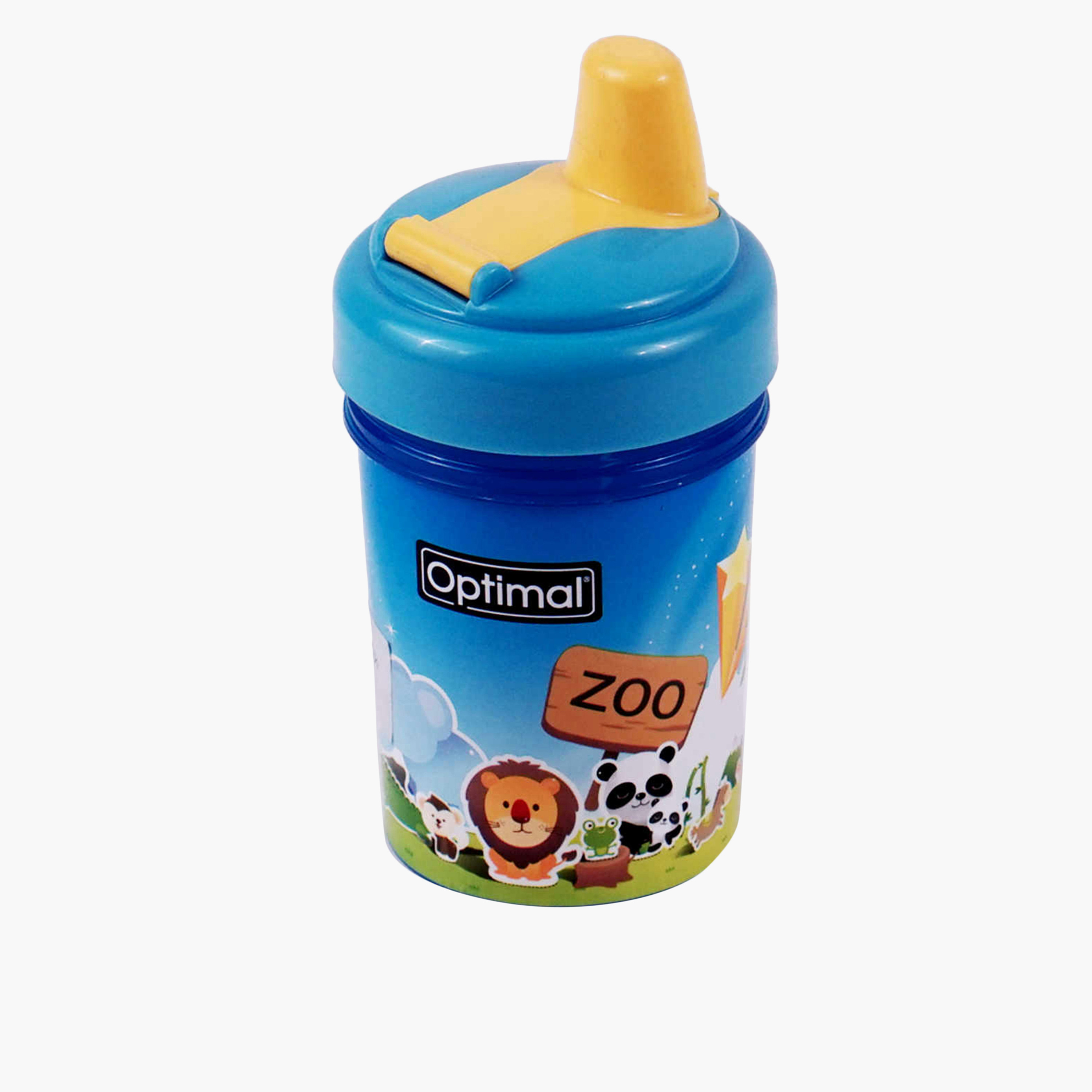 Optimal Printed Silicone Spout Cup - 240 ml-baby-feeding-mealtimeessentials-image-1