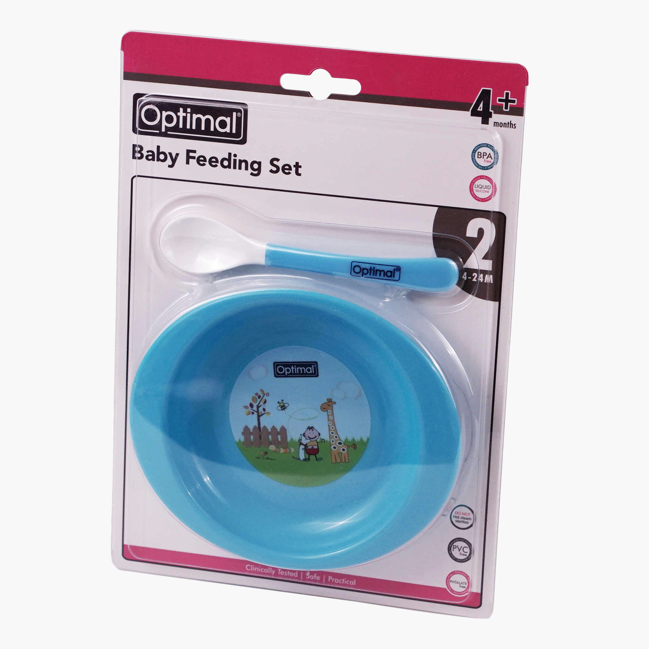 صحن أطفال بملعقة من أوبتيمال-baby-feeding-mealtimeessentials-image-2