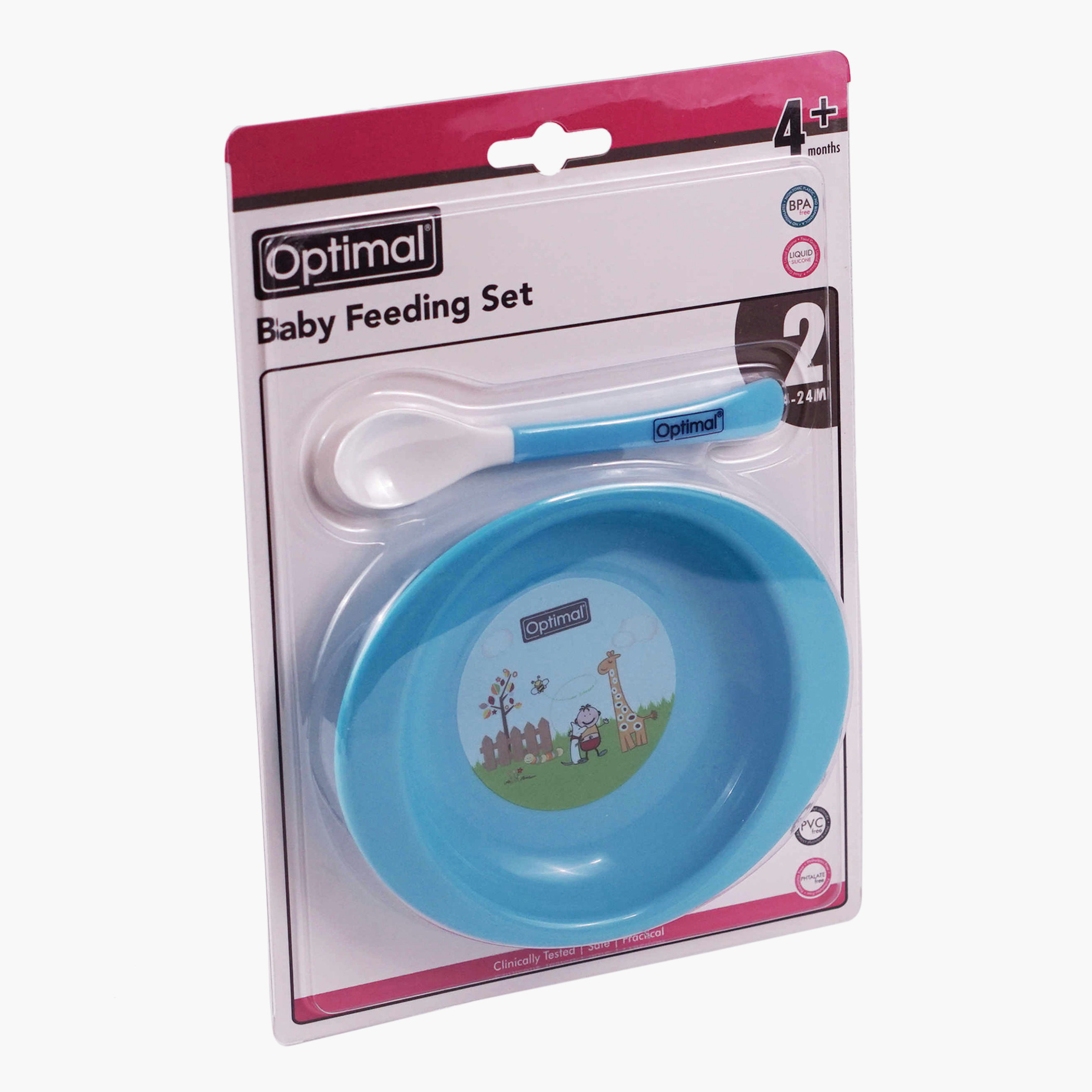 صحن أطفال بملعقة من أوبتيمال-baby-feeding-mealtimeessentials-image-3