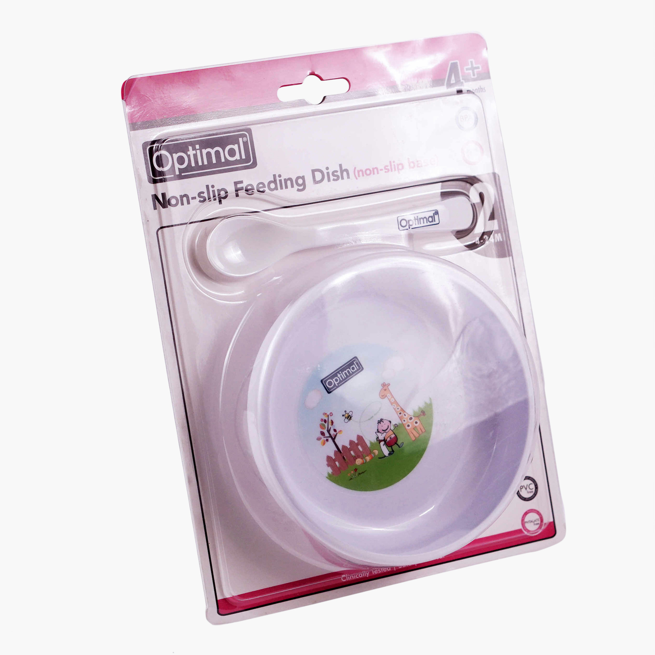 Optimal Printed Non-Slip Feeding Dish with Spoon-baby-feeding-mealtimeessentials-image-3