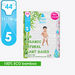 Pure Born Eco Organic Size 5, 44-Diapers Pack - 11-18 kgs, 1-3 Years-Disposable-thumbnail-0