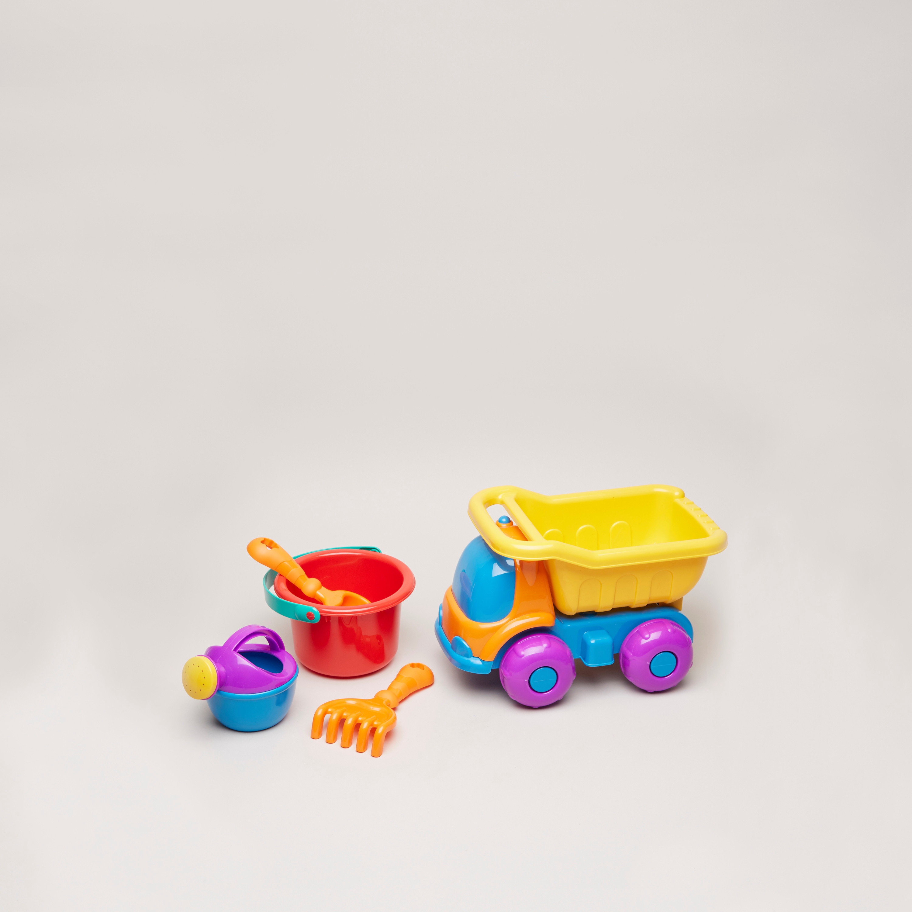 Juniors 5-Piece Dump Truck Set-toys-outdoor-poolandbeach-beachtoys-image-1
