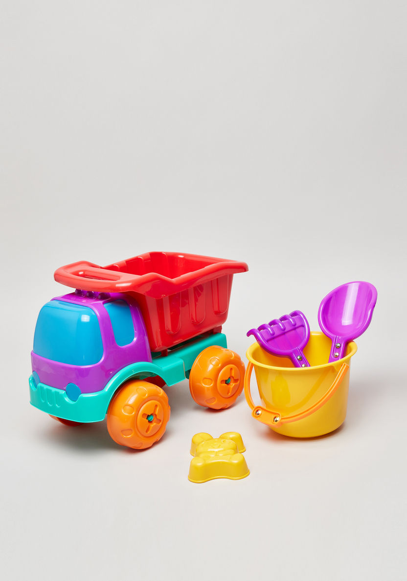 Juniors 5-Piece Dump Truck Play Set-Scooters and Vehicles-image-1