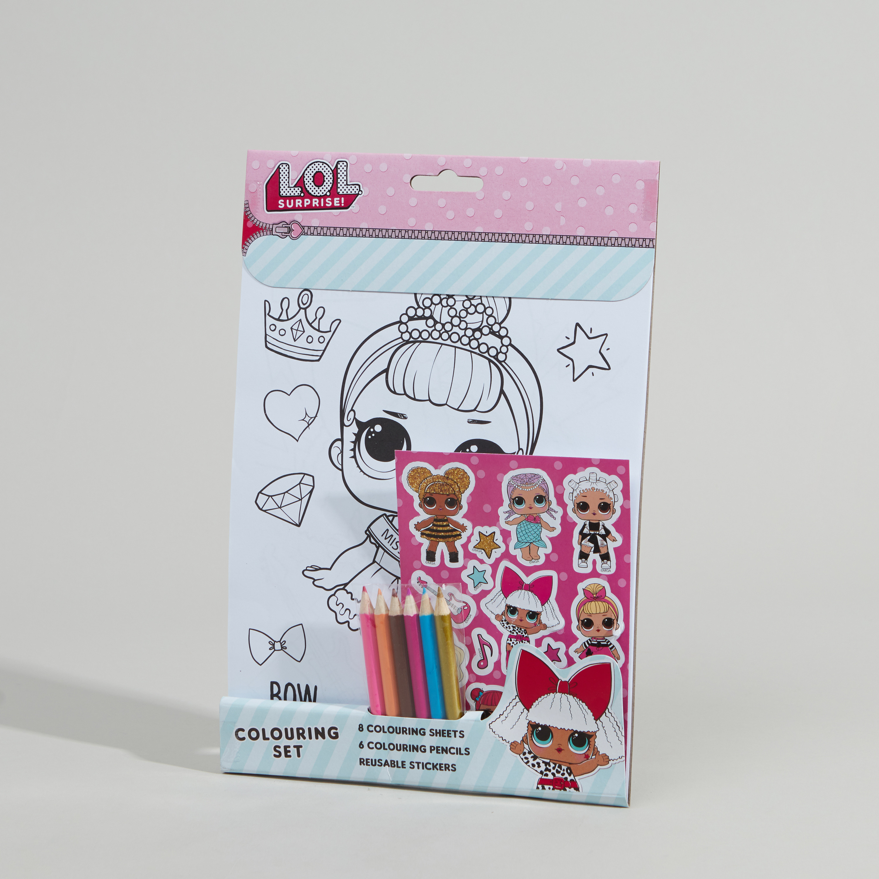 Lol surprise store colouring set