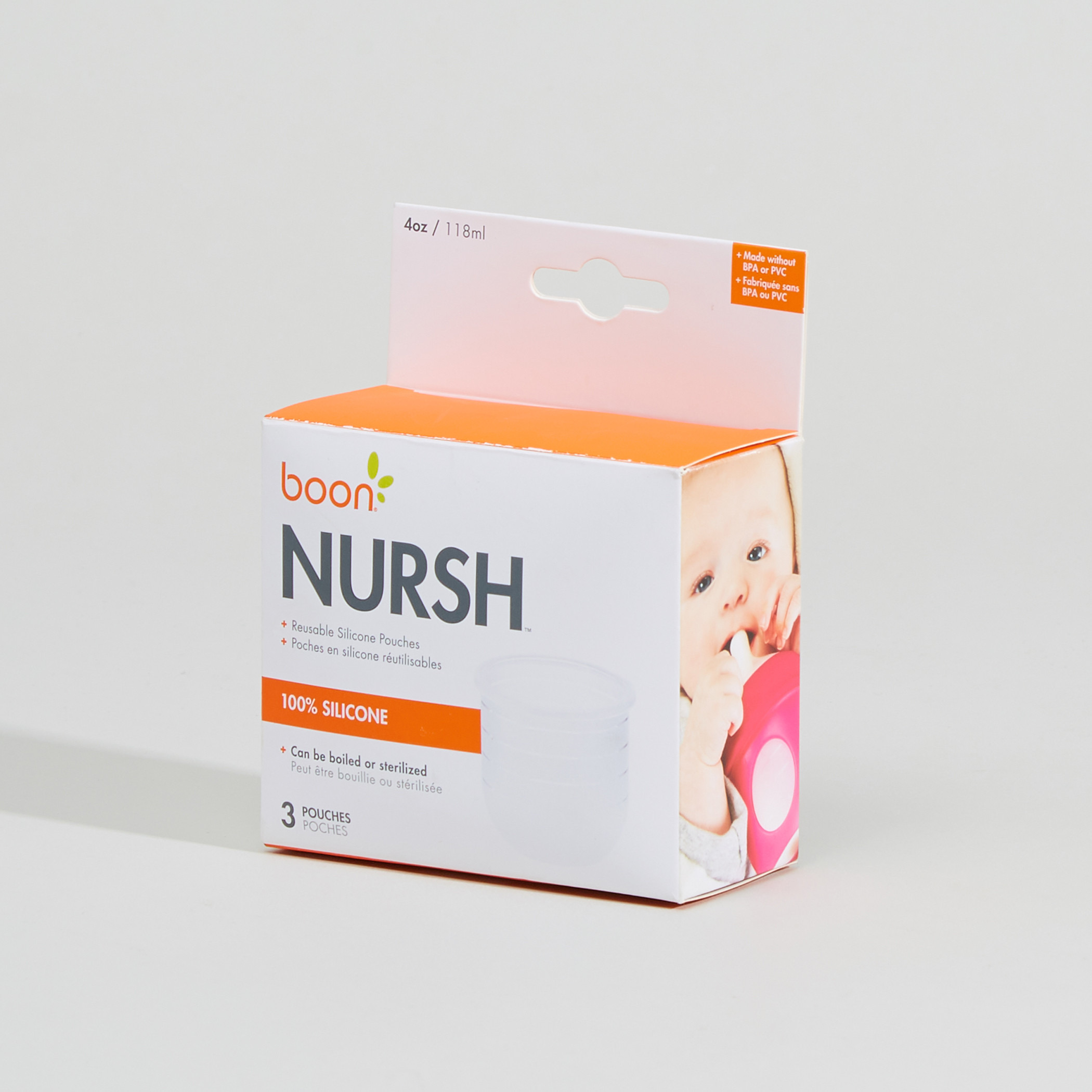 طقم رضّاعات من 3 قطع من بون نورش - 120 مل-baby-feeding-accessories-image-1