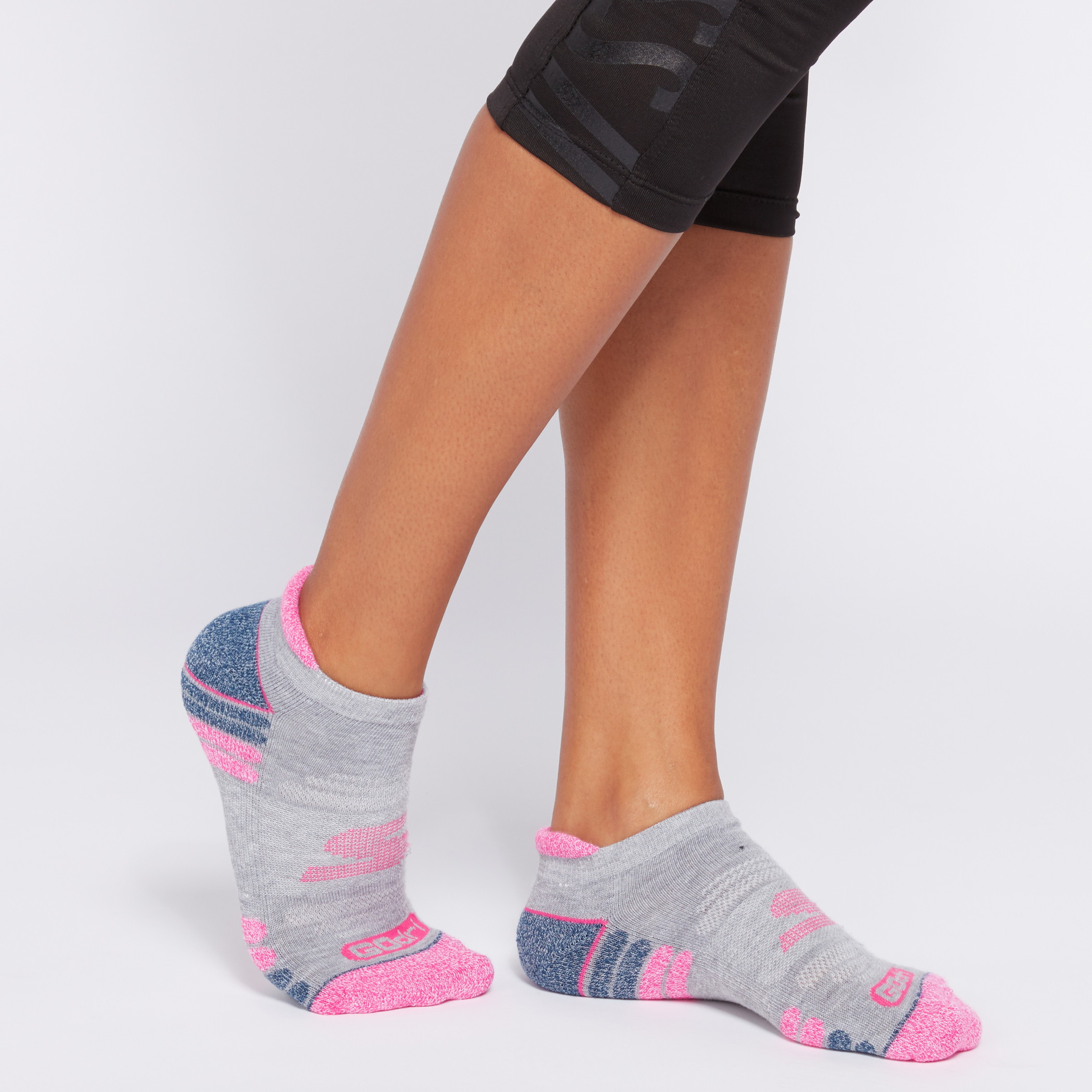 Skechers Women's Terry Low Cut Sports Socks - S110098-035-women-socksandstockings-image-3