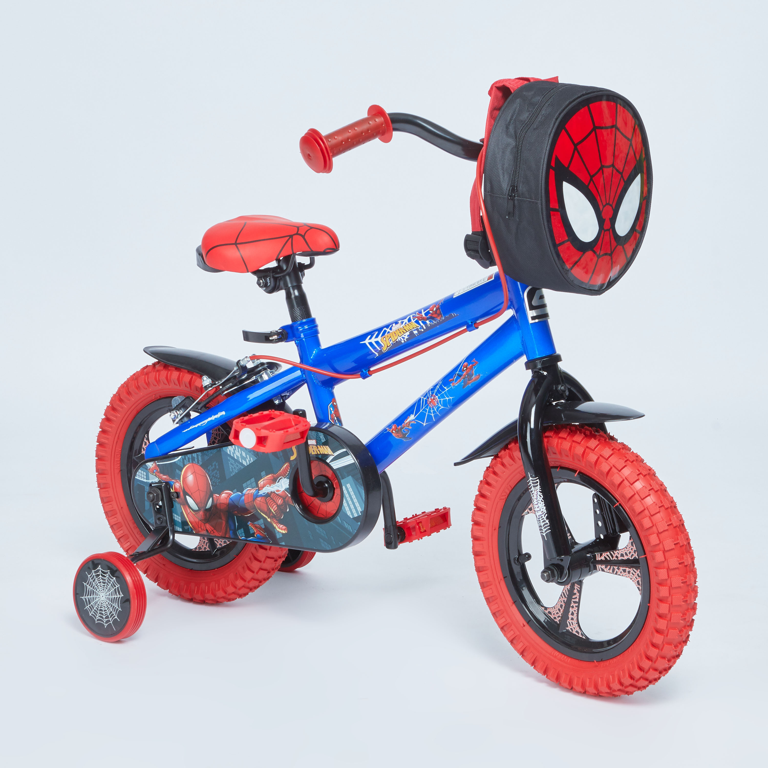 دراجة بريمير بطبعات سبايدر مان من سبارتن - 12 بوصة-toys-outdoor-bikesandrideons-bikes-image-1