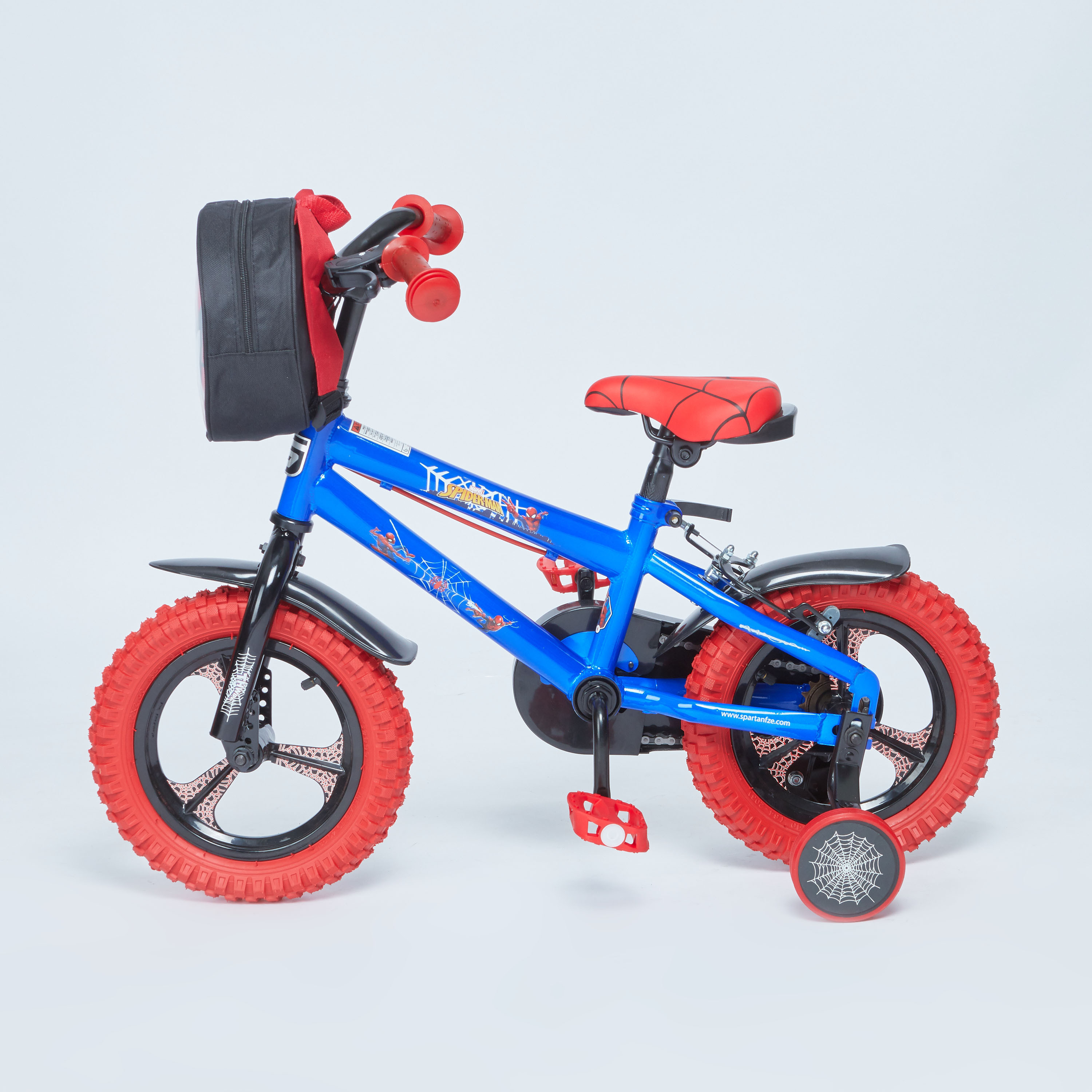 دراجة بريمير بطبعات سبايدر مان من سبارتن - 12 بوصة-toys-outdoor-bikesandrideons-bikes-image-4