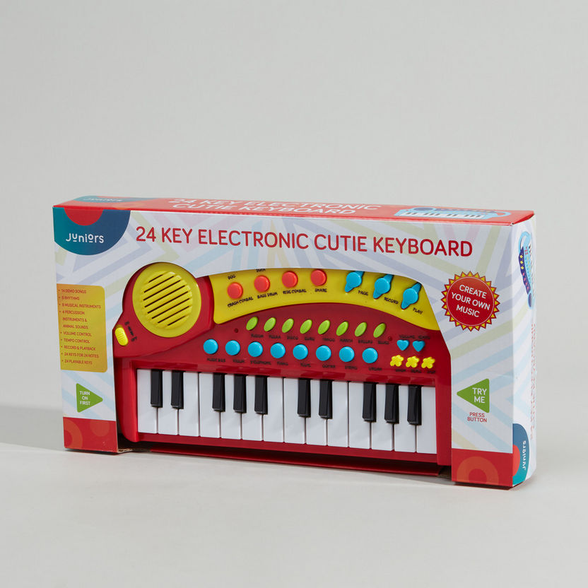 Juniors 24 Key Cutie Keyboard-Baby and Preschool-image-0