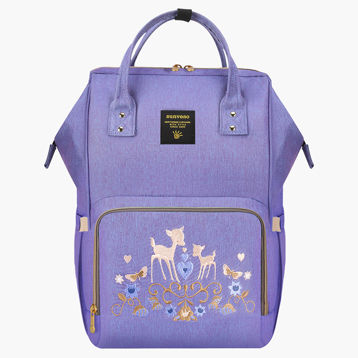 حقيبة حفاضات مطرزة من صنفينو-baby-gear-diaperbags-image-1