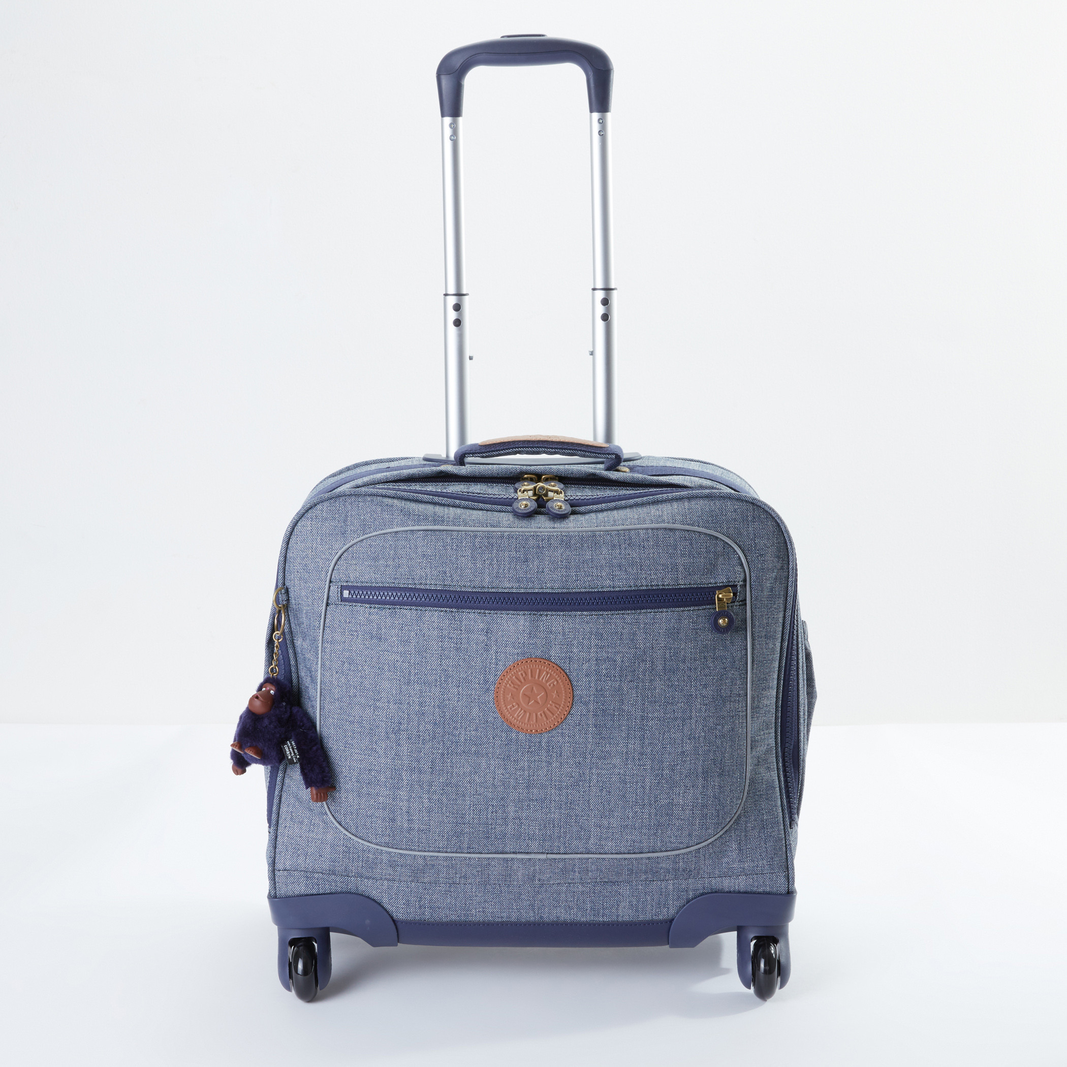 حقيبة ترولي بسحاب إغلاق وطبعات من كيبلينج-school-bagsandbackpacks-trolleybags-image-1
