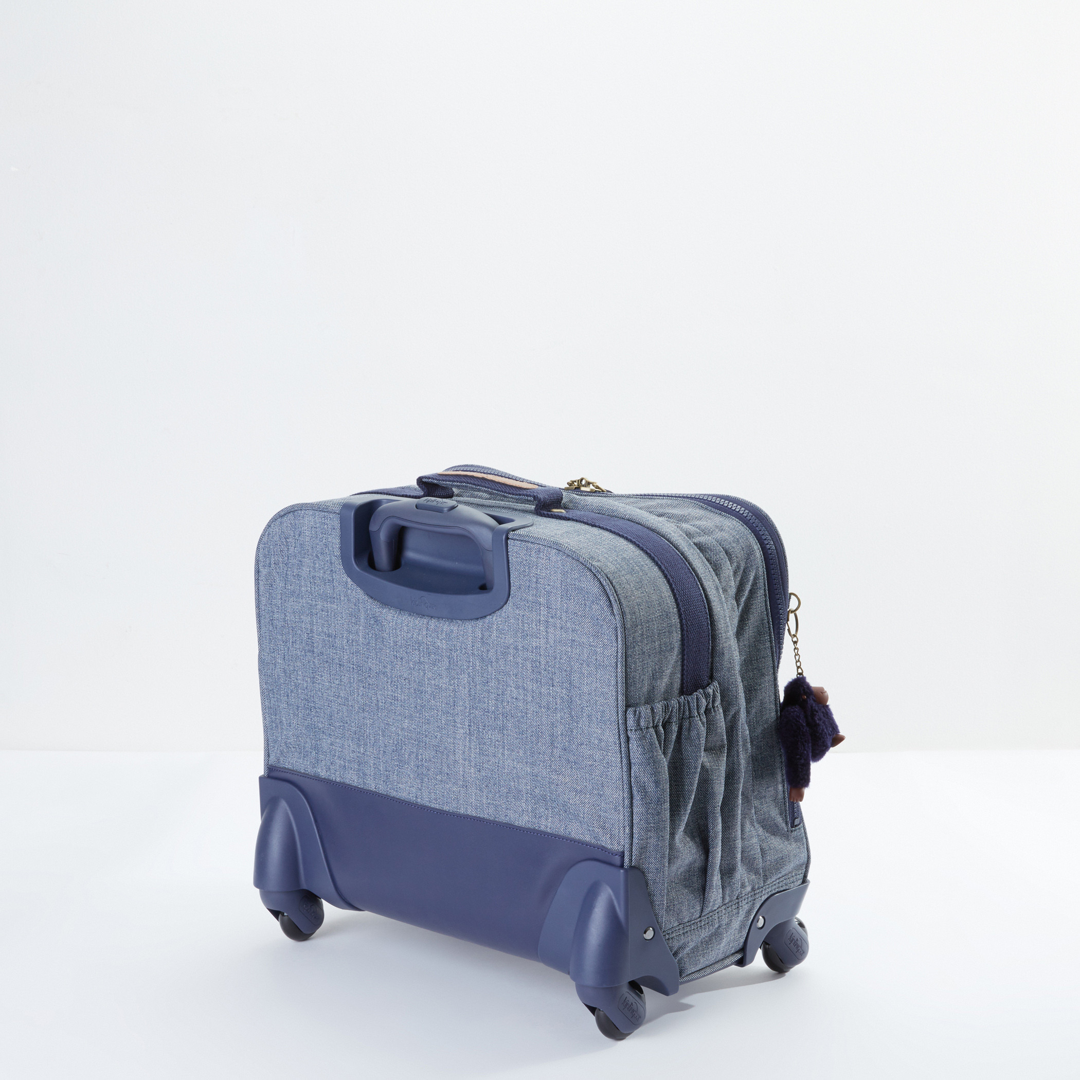 حقيبة ترولي بسحاب إغلاق وطبعات من كيبلينج-school-bagsandbackpacks-trolleybags-image-2