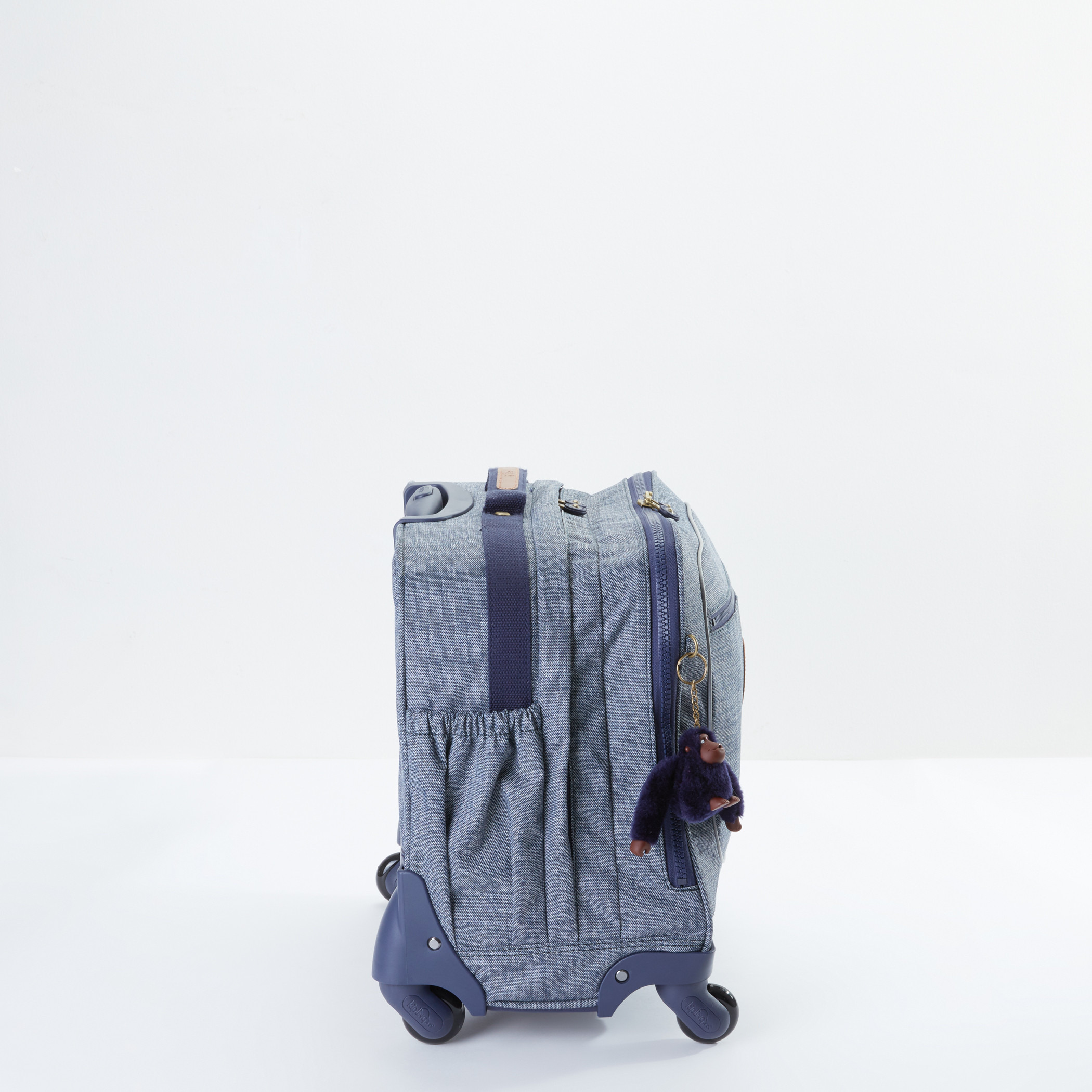 حقيبة ترولي بسحاب إغلاق وطبعات من كيبلينج-school-bagsandbackpacks-trolleybags-image-3