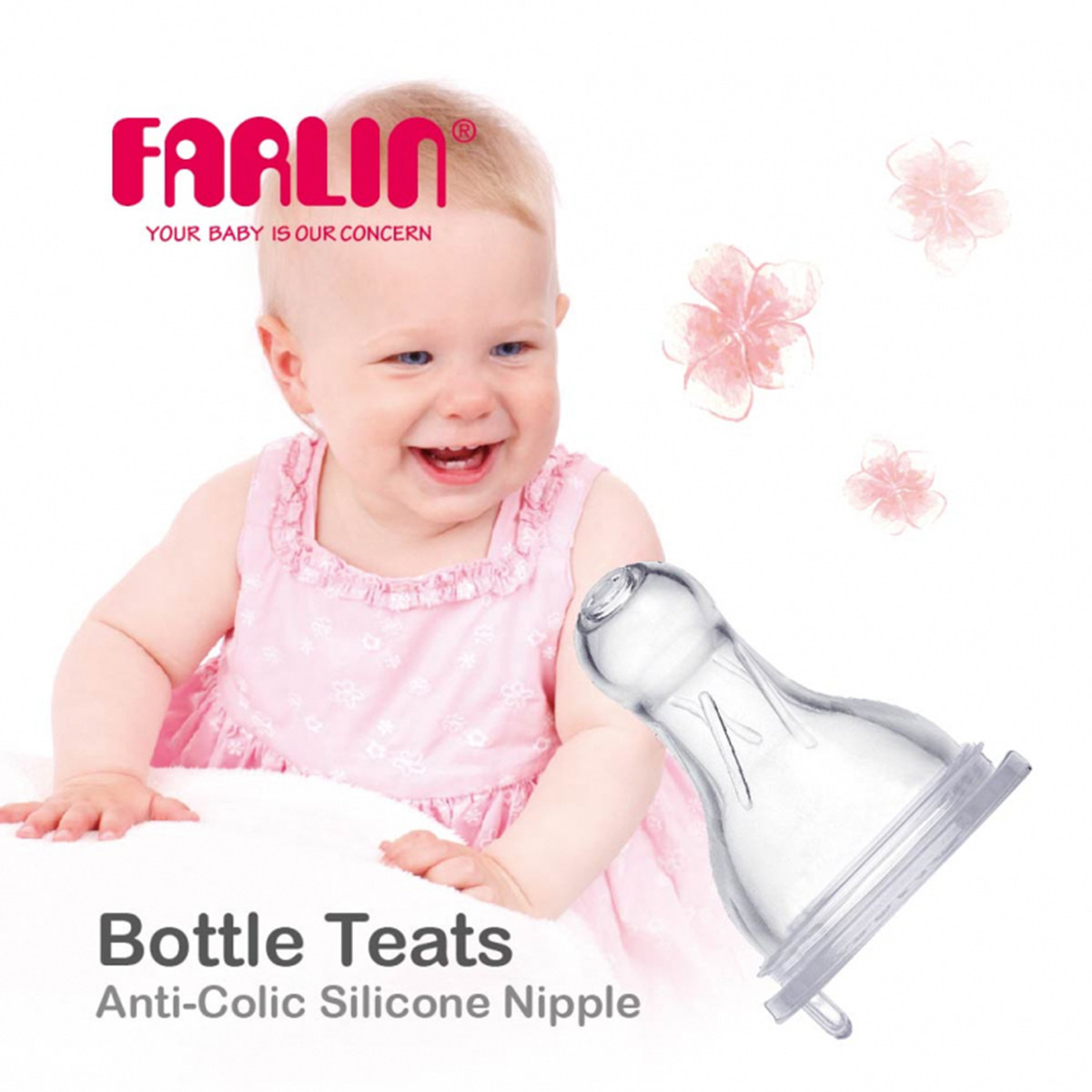 FARLIN 2-Piece Stretchy Anti-Fur Teats Set - Small-baby-feeding-feedingbottles-bottlesandteats-image-3