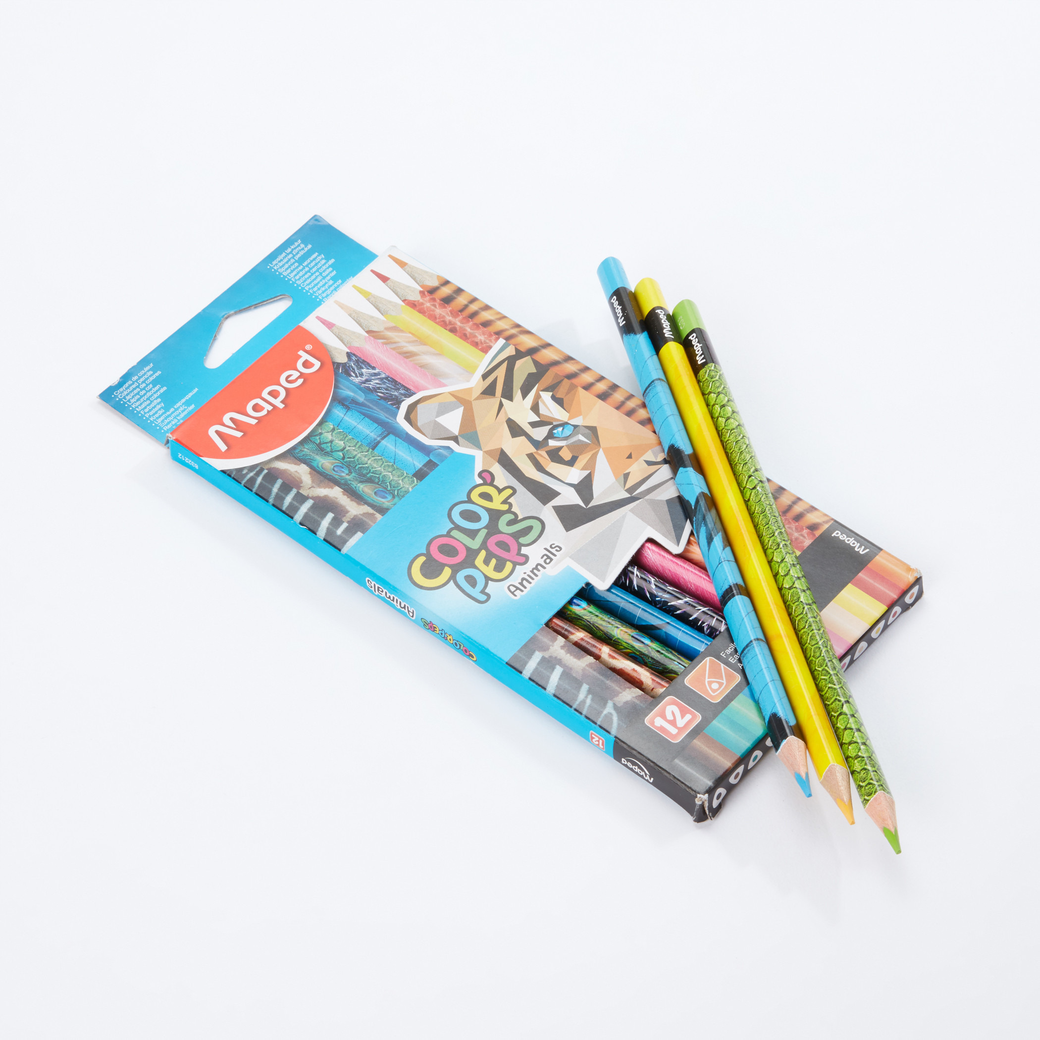 Maped 12-Piece Pencil Animal Color'peps Set-school-stationery-pensandpencils-image-2