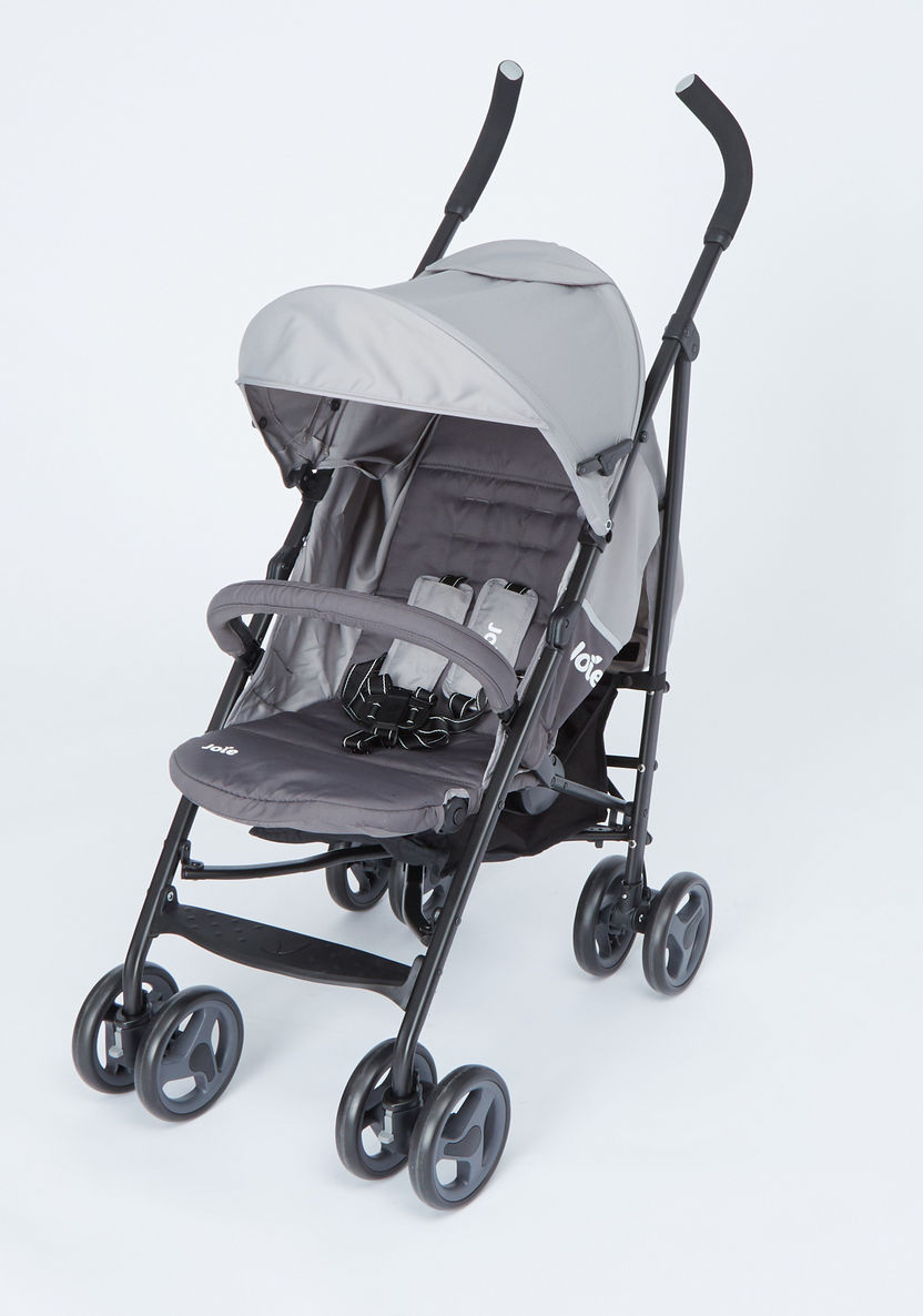 Joie Nitro LX Grey Baby Buggy with One-Touch Fold Feature (Upto 3 years)-Buggies-image-0