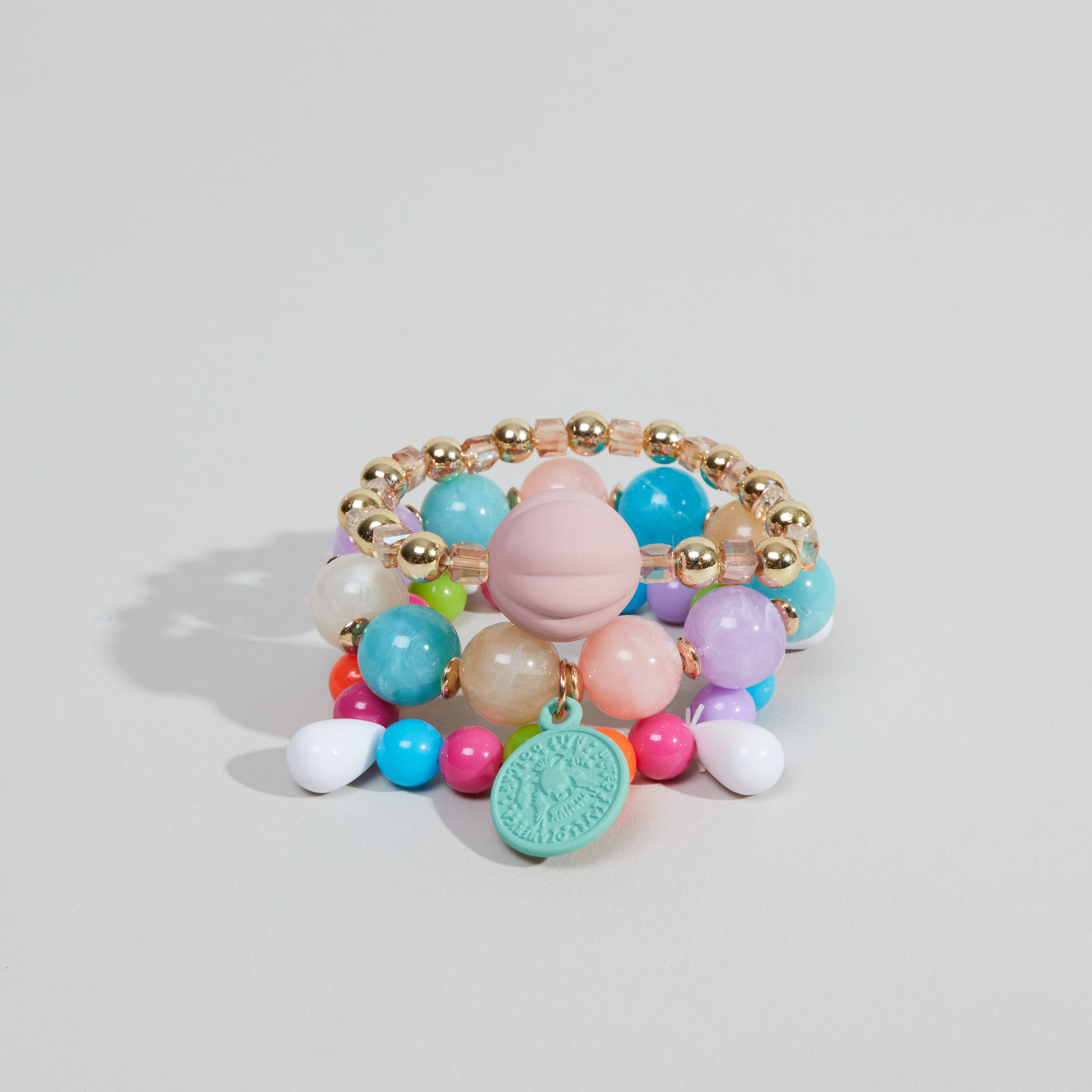 طقم أساور مزينة بالخرز من تشارمز 3 قطع-girls-accessories-jewellery-image-1