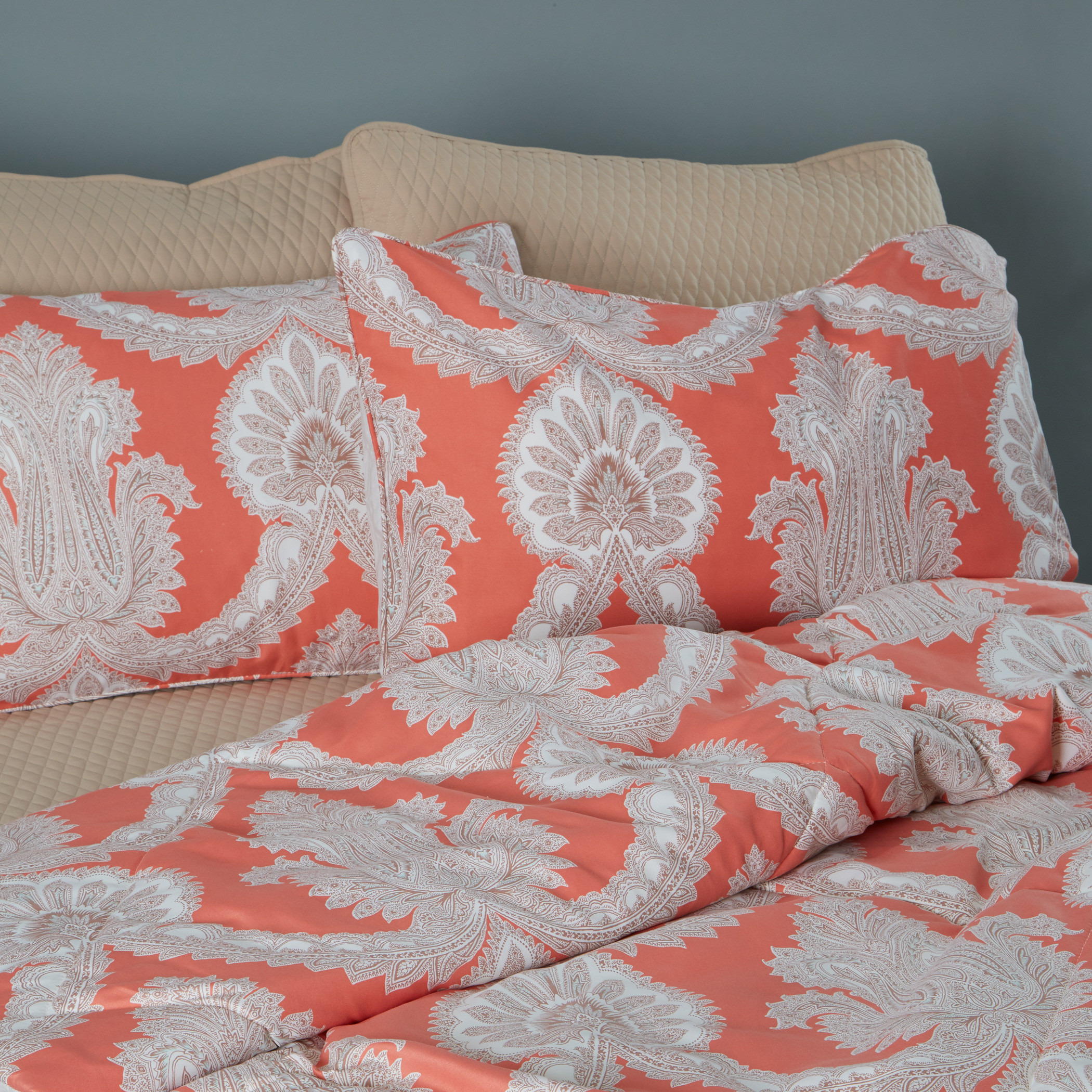 طقم لحاف كينج بطبعات 6 قطع-household-bedding-comfortersandbedspreads-comforters-image-2