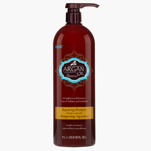 HASK Argan Oil Repairing Shampoo - 1 L-lsbeauty-haircare-shampoos-0