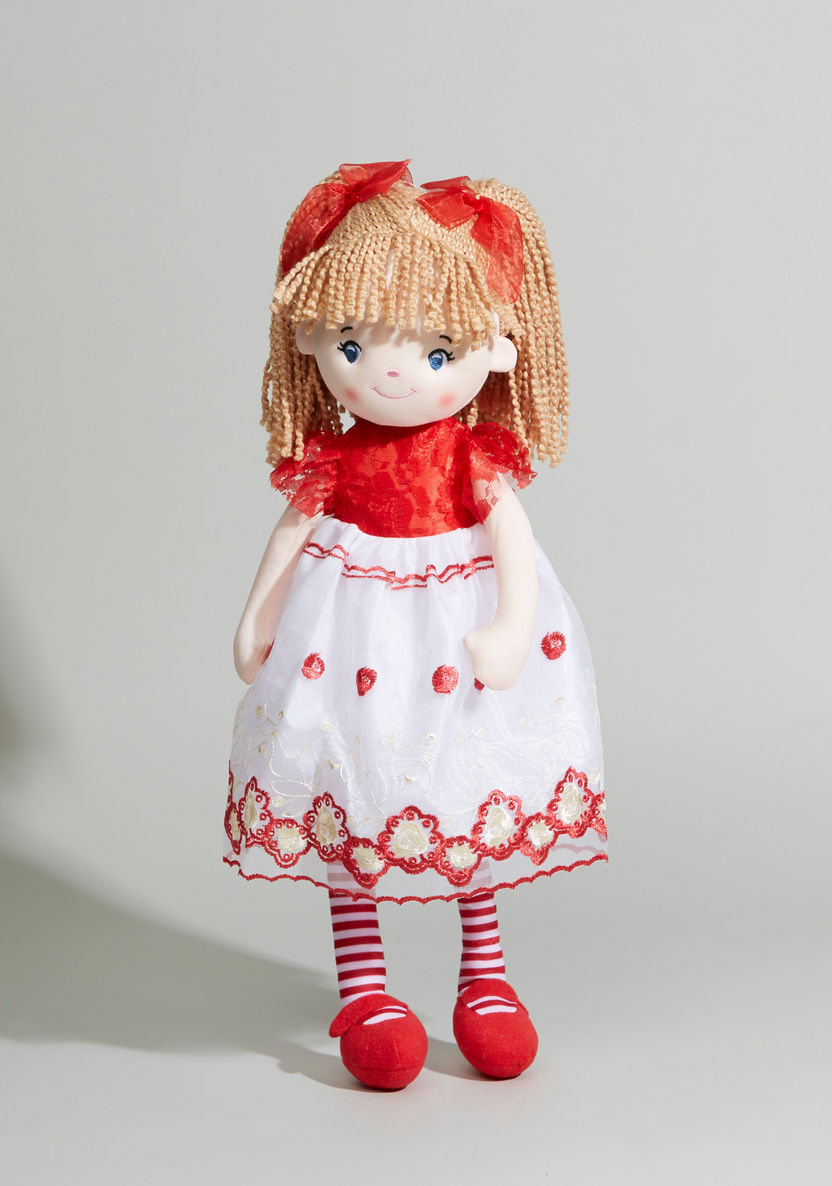Juniors Rag Doll in Embroidered Dress-Dolls and Playsets-image-0