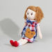 Juniors Rag Doll with Chequered Dress-Dolls and Playsets-thumbnail-1