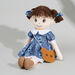 Juniors Printed Rag Doll with Bear Face Slingbag-Dolls and Playsets-thumbnail-1