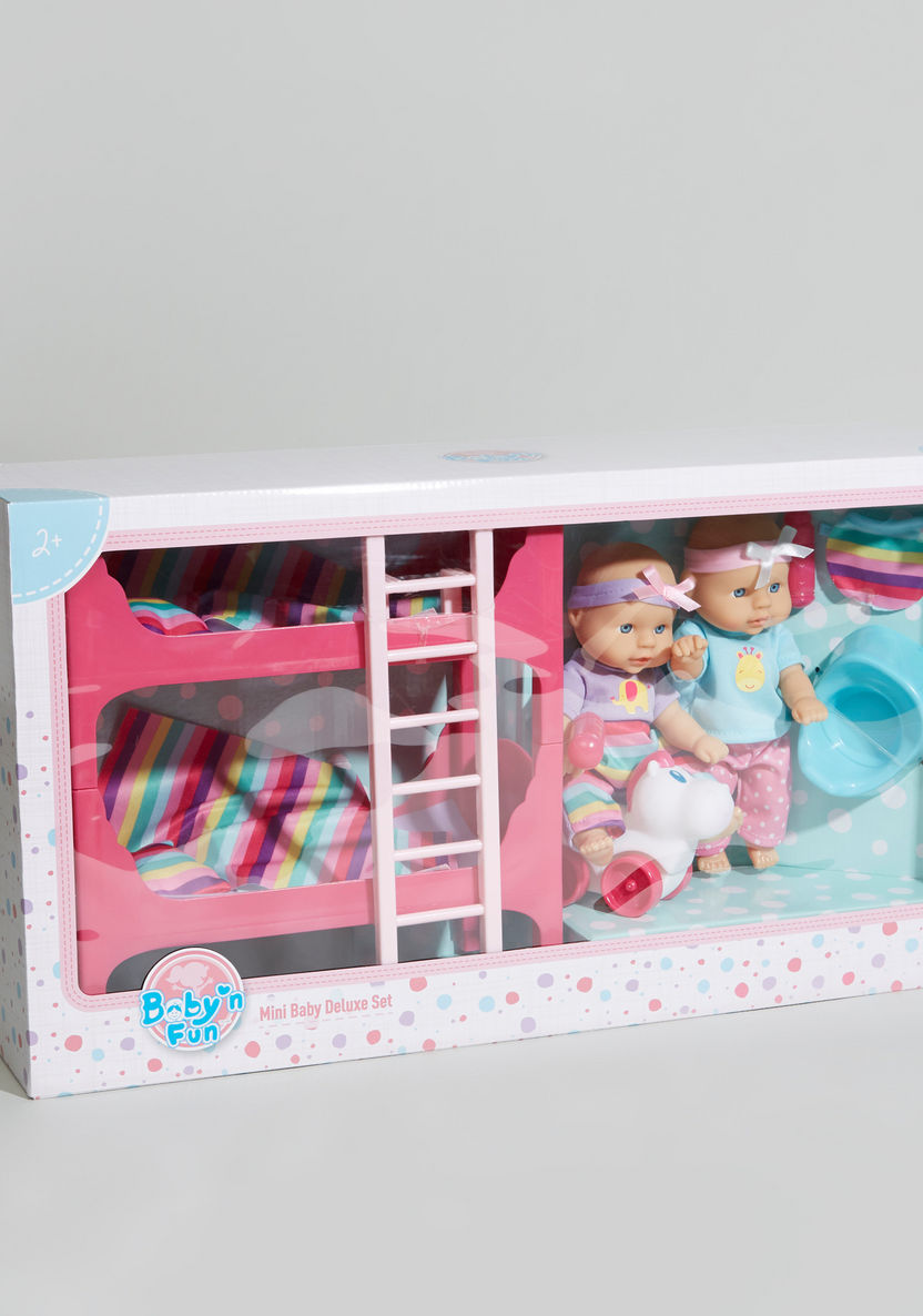 Cititoy Mini Baby Deluxe Playset-Dolls and Playsets-image-0