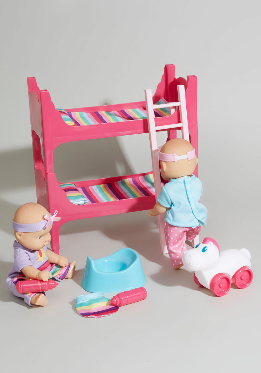 Cititoy Mini Baby Deluxe Playset-Dolls and Playsets-image-1