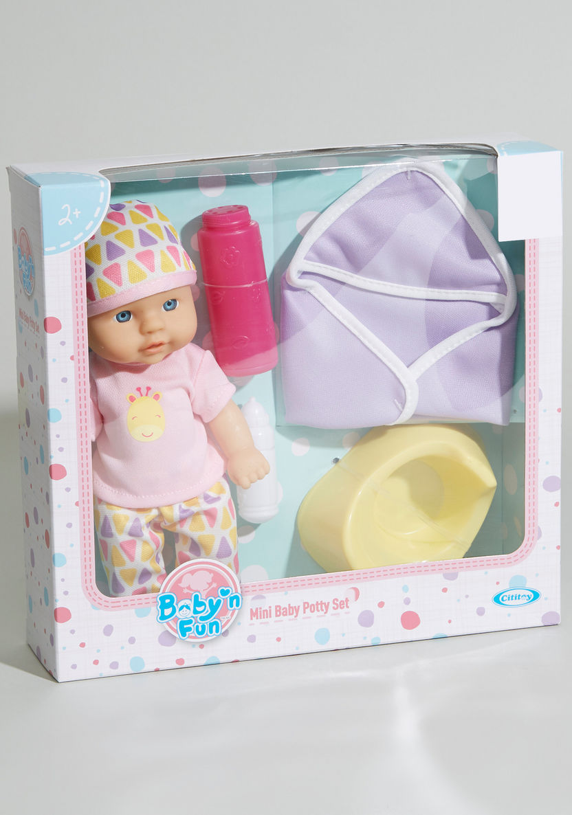 Cititoy Mini Baby Potty Playset-Dolls and Playsets-image-0