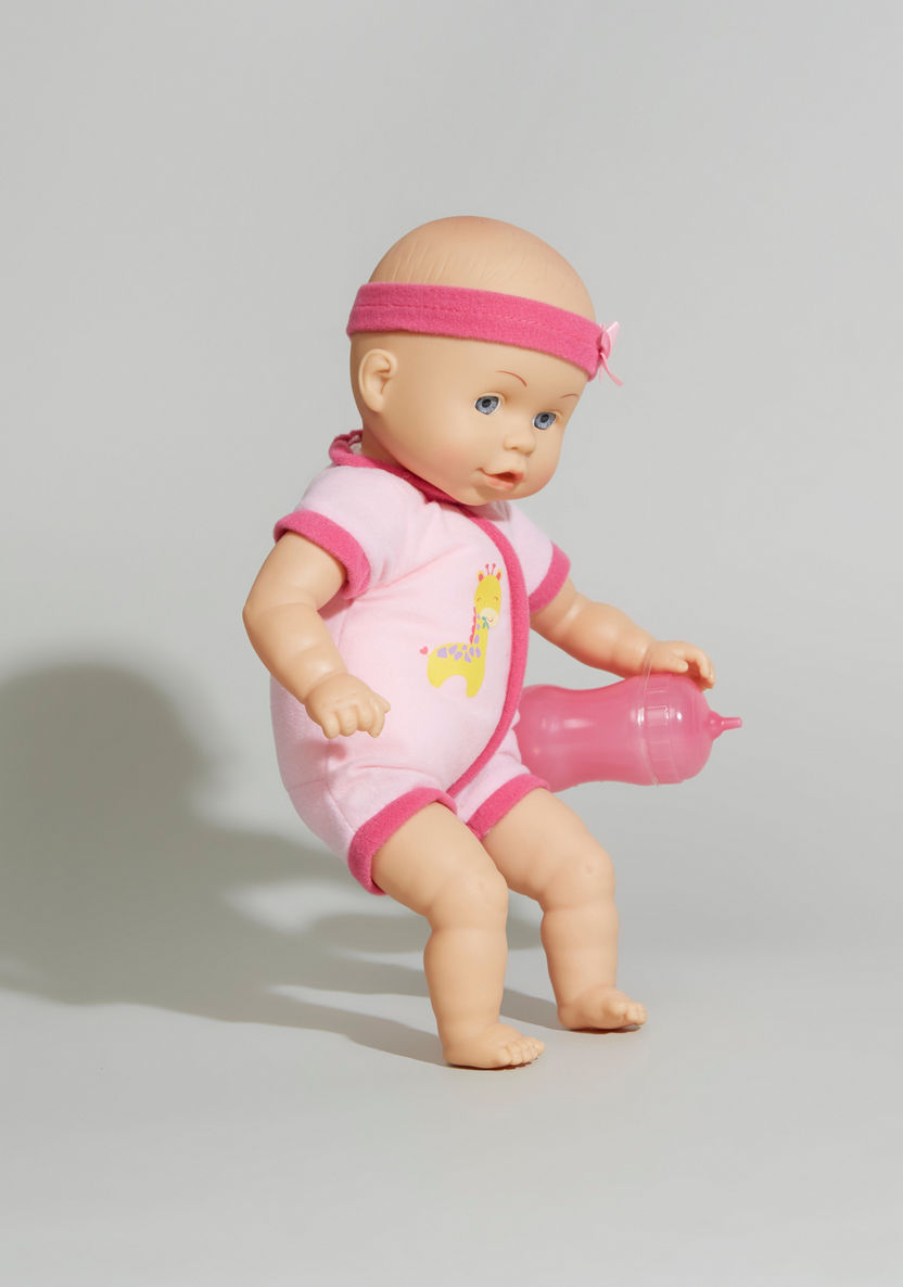 Cititoy Baby Doll with Feeding Bottle Playset-Dolls and Playsets-image-1