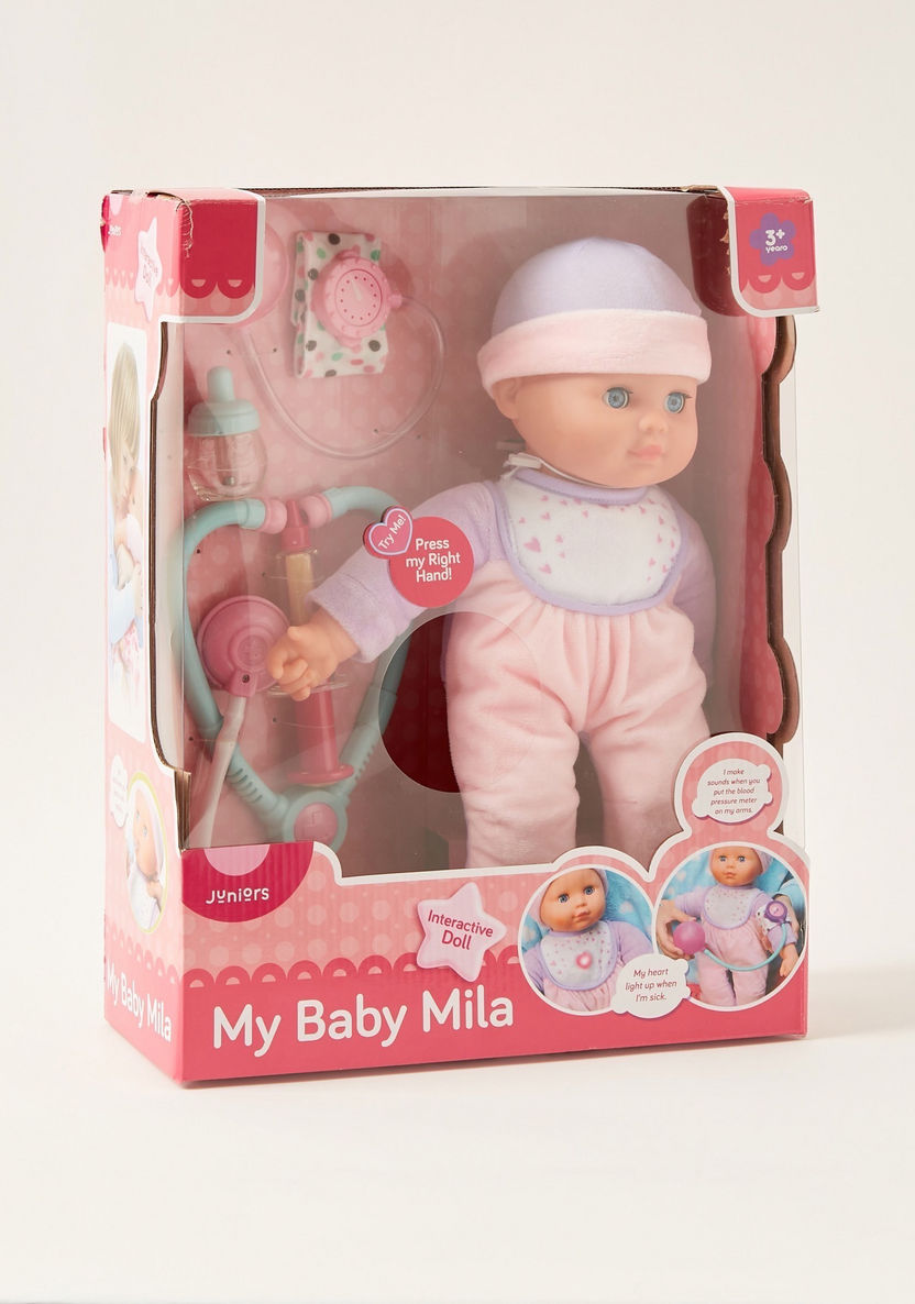 Juniors My Baby Mila Interactive Doll-Dolls and Playsets-image-3