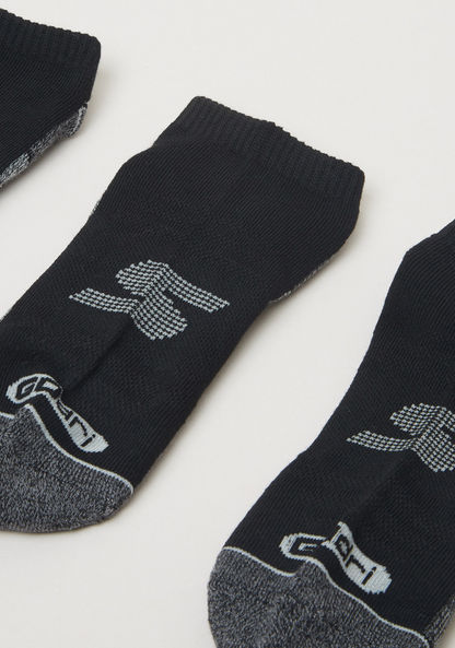 Skechers Printed Ankle Length Socks - Set of 3-Men%27s Socks-image-3