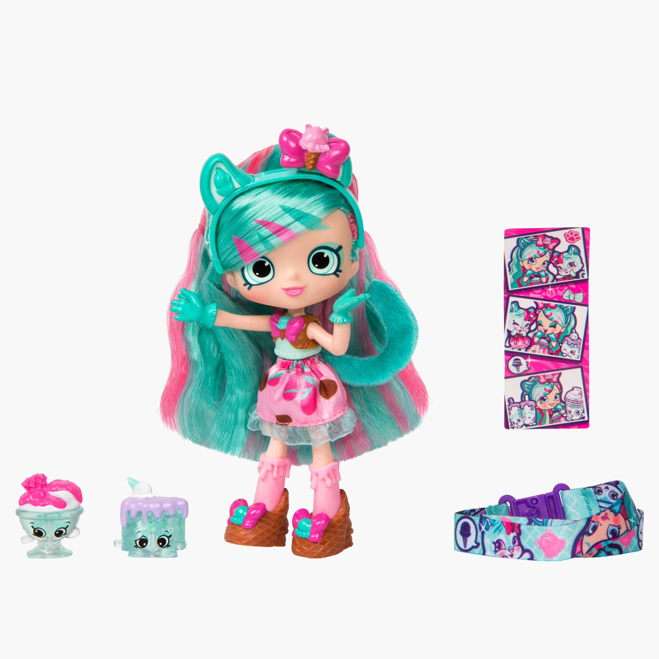 Buy Shopkins Peppa Mint Doll Playset Online Mothercare Bahrain