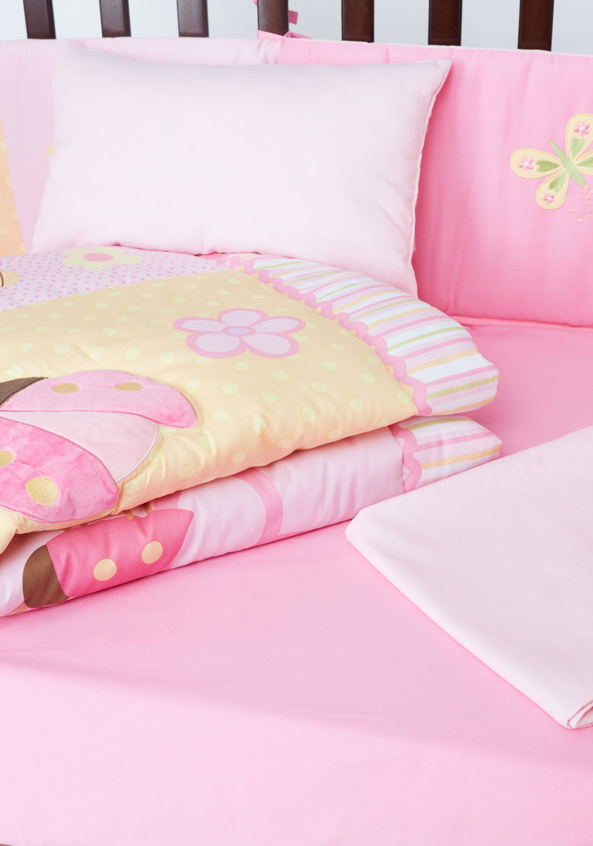 Juniors Ladybug 5-Piece Comforter Set-Baby Bedding-image-2