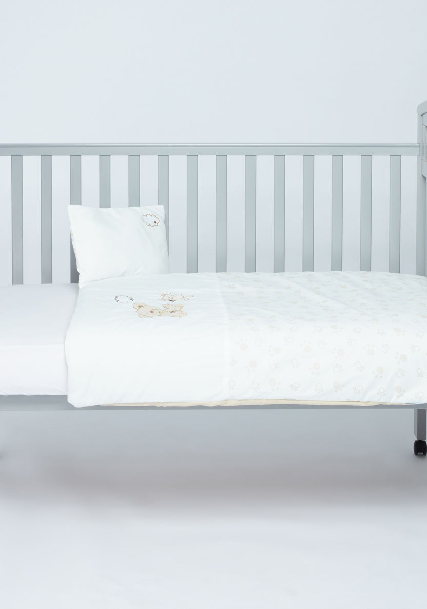 Juniors Embroidered 2-Piece Comforter Set-Baby Bedding-image-0