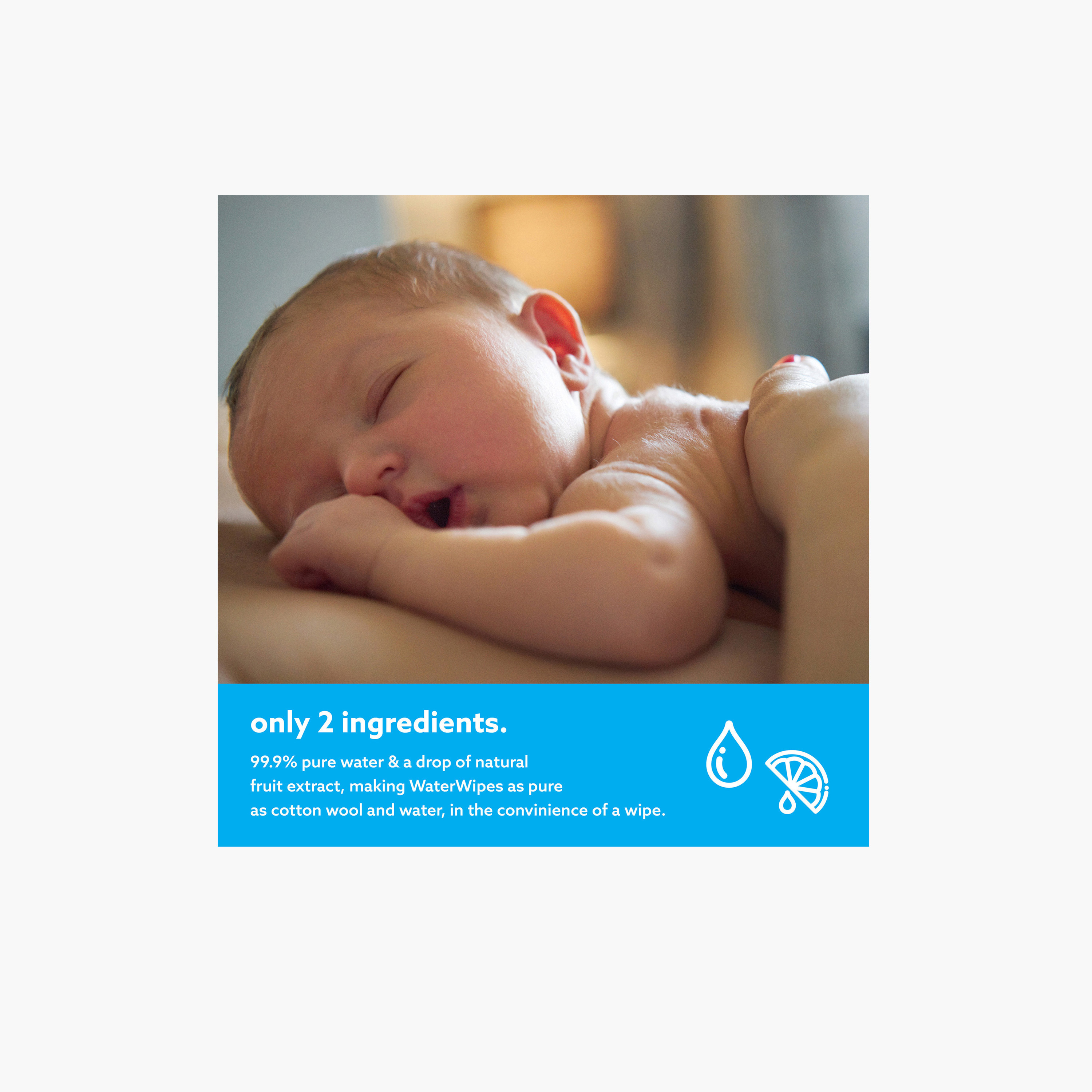 مناديل مبللة للأطفال أوريجينال من ووتر وايبس - عبوة اقتصادية 720 منديلاً-baby-bathandcare-wipes-image-1