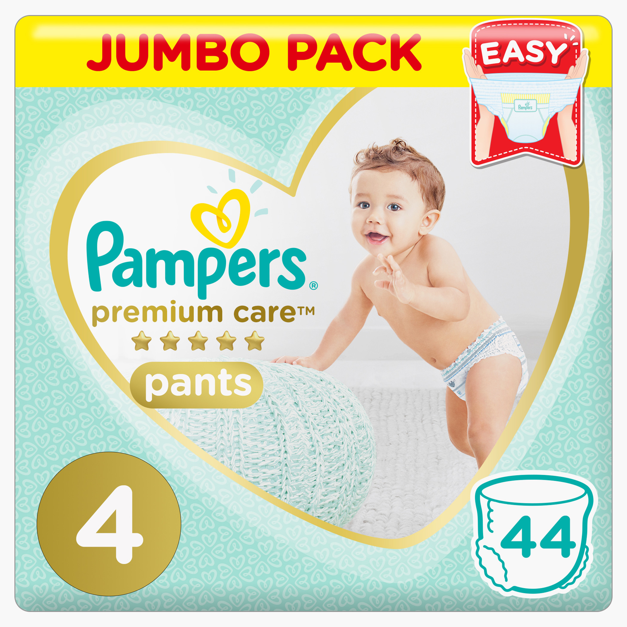 Pampers premium care sales pants medium size