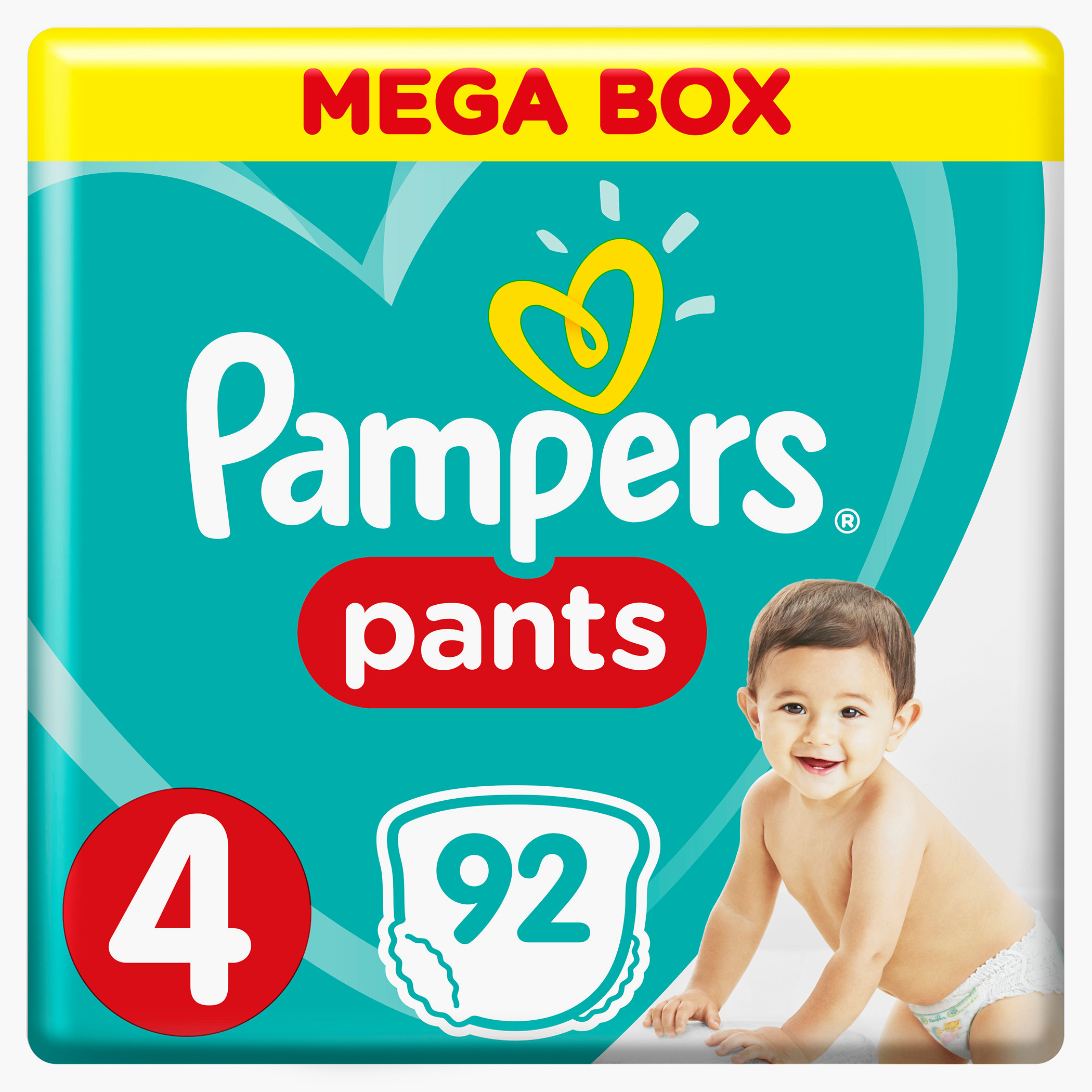 Pampers Pants Diapers Size 4 Maxi 9-14 kg Mega Box 92 Count-promo_babyshop_exclude_voucher-image-1