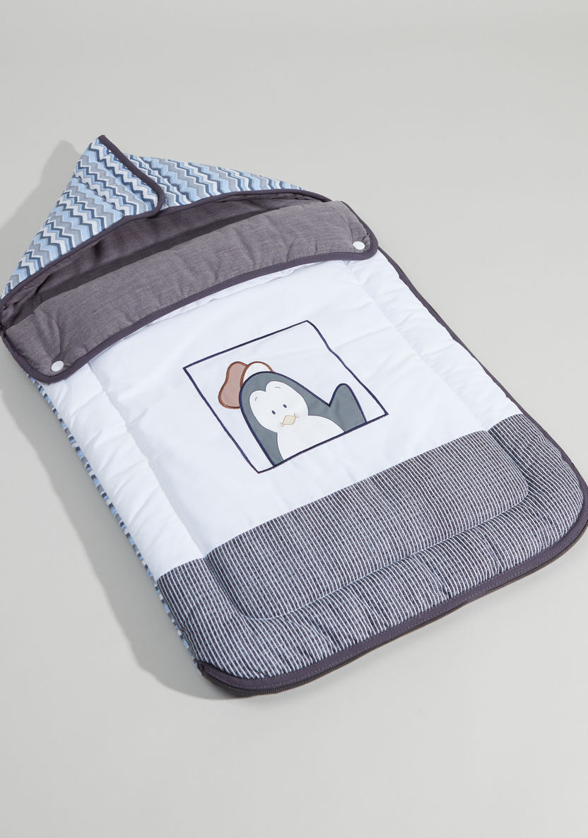 Juniors Printed Nest Bag with Hood-Baby Bedding-image-0