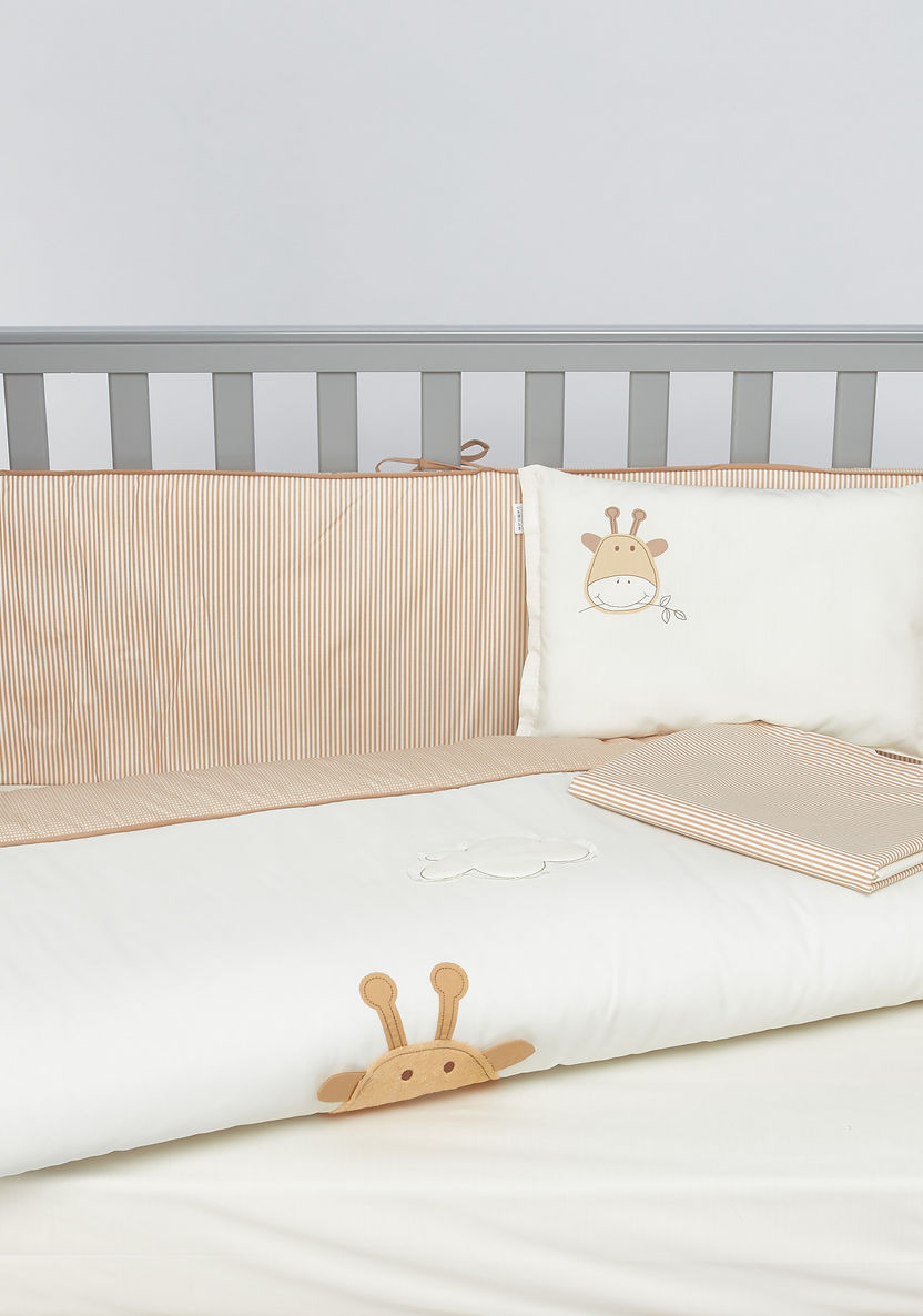 Juniors Jungle Themed 5-Piece Comforter Set-Baby Bedding-image-2